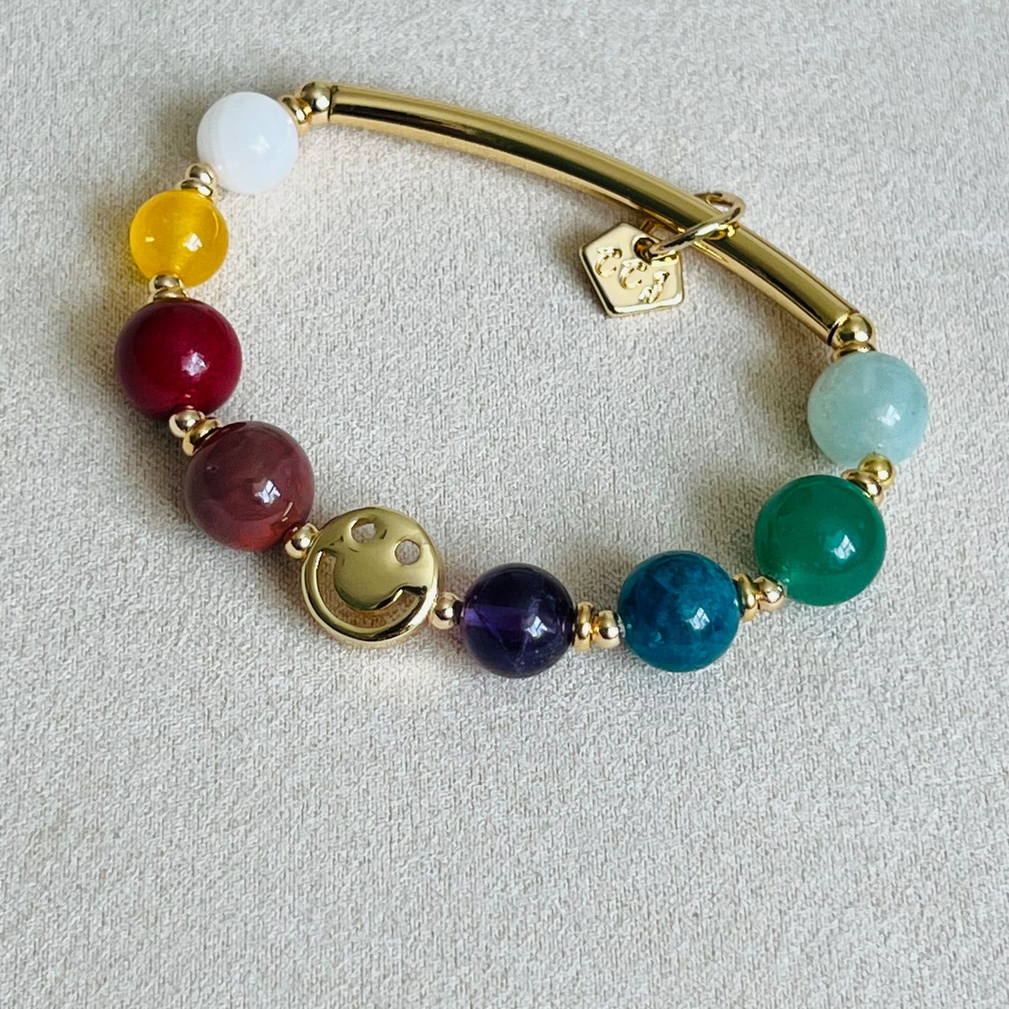 Smile! Rainbow Diadem Bracelet