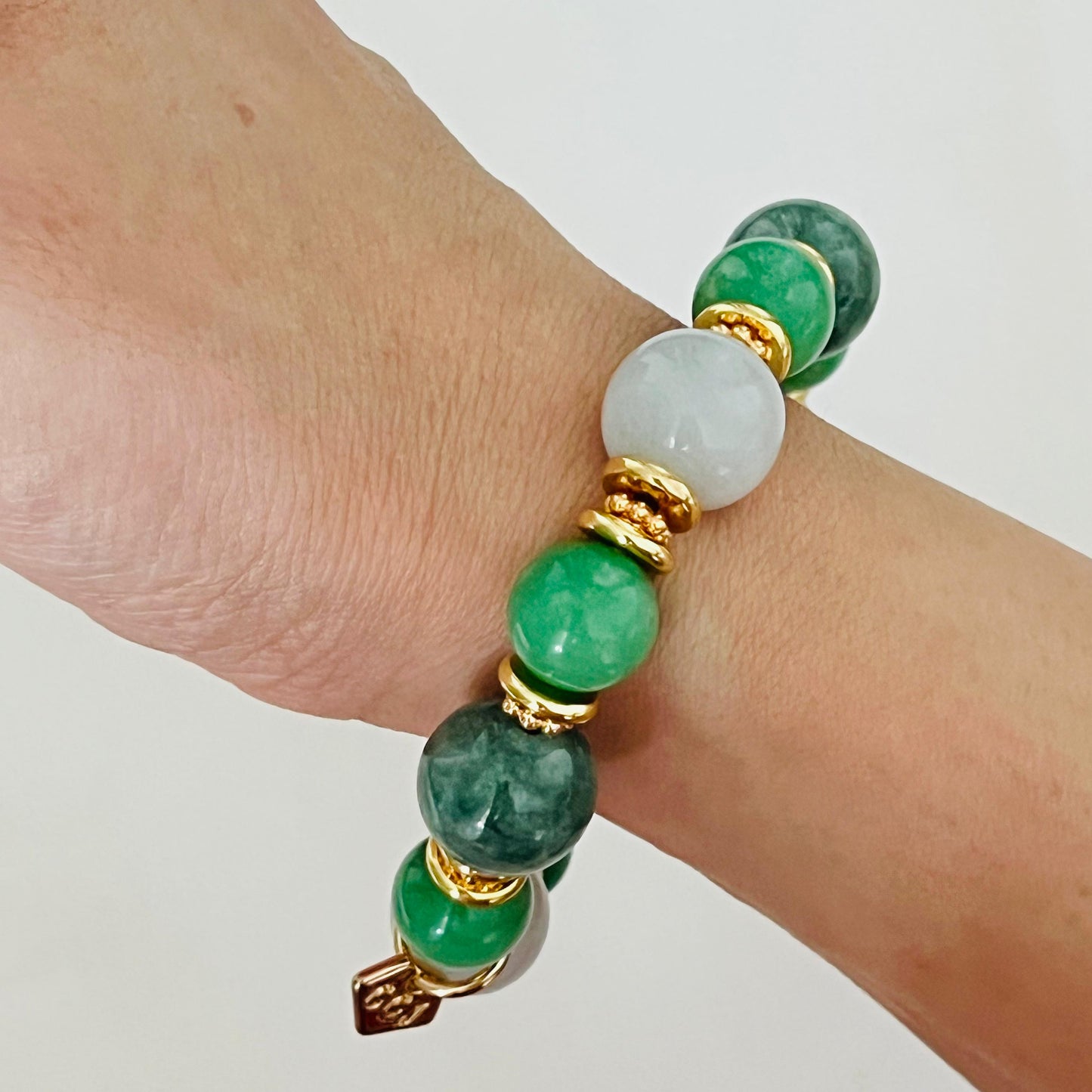 Jade & Variscite Juicy Bracelet