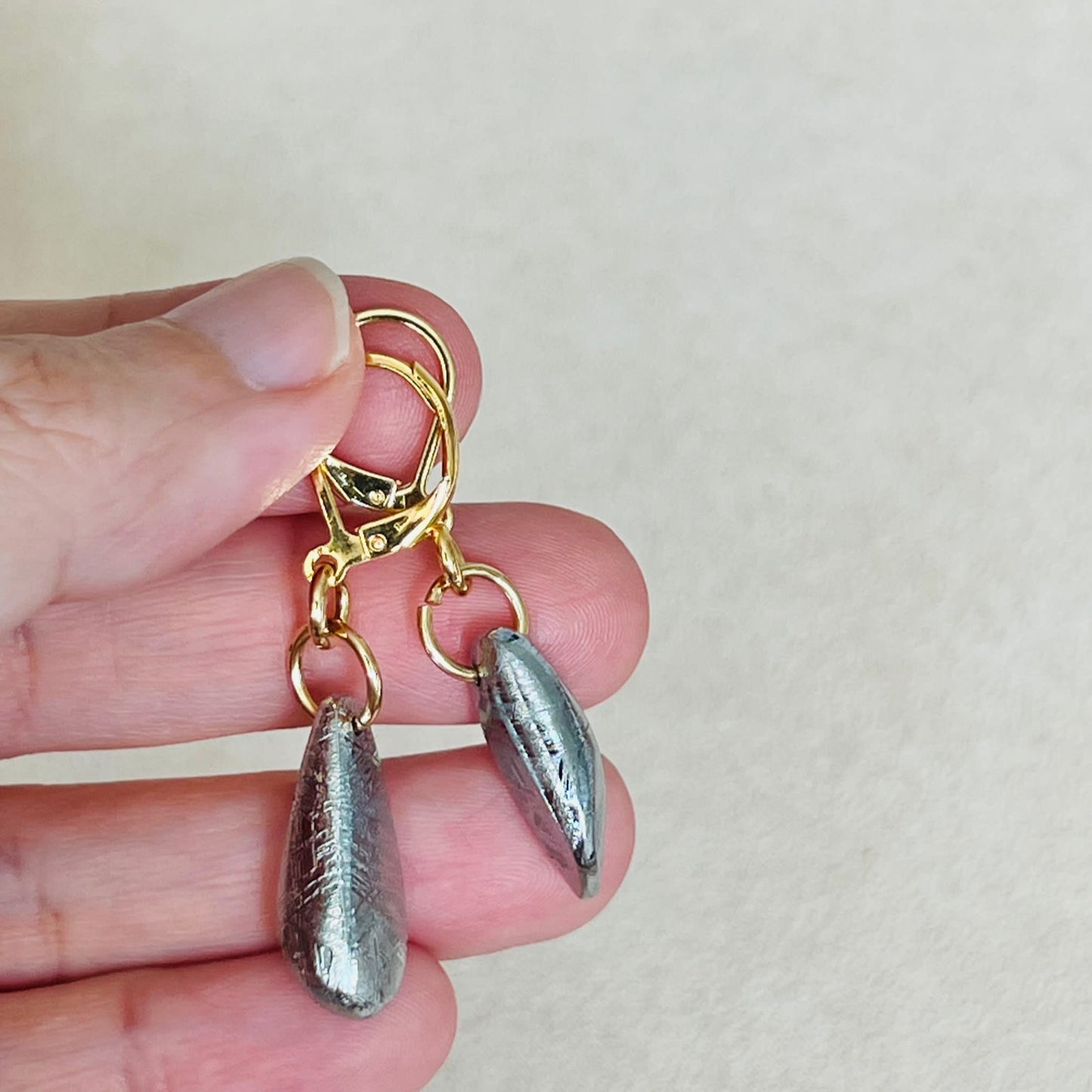 Meteorite Earrings