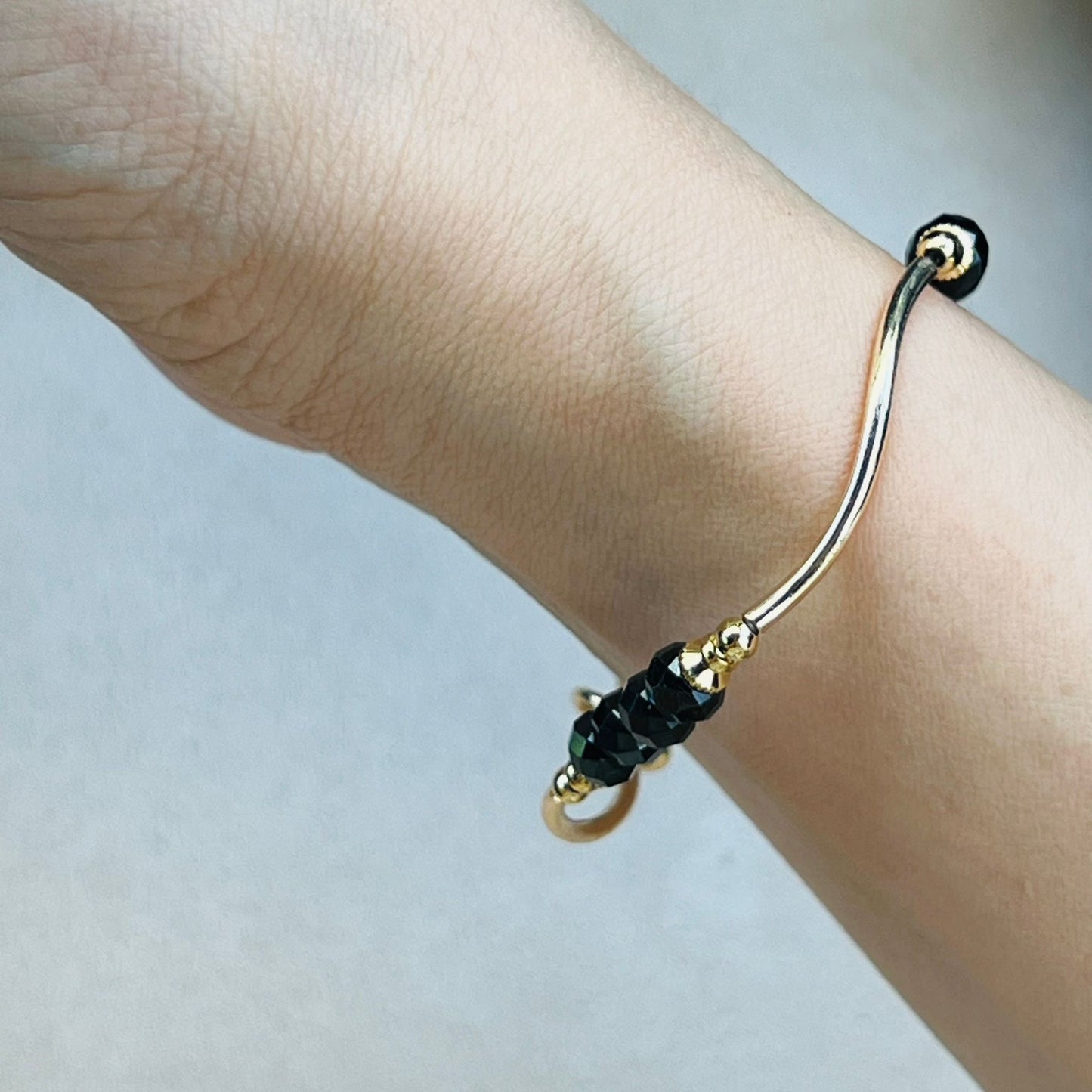 Black Spinel La Grace Bracelet