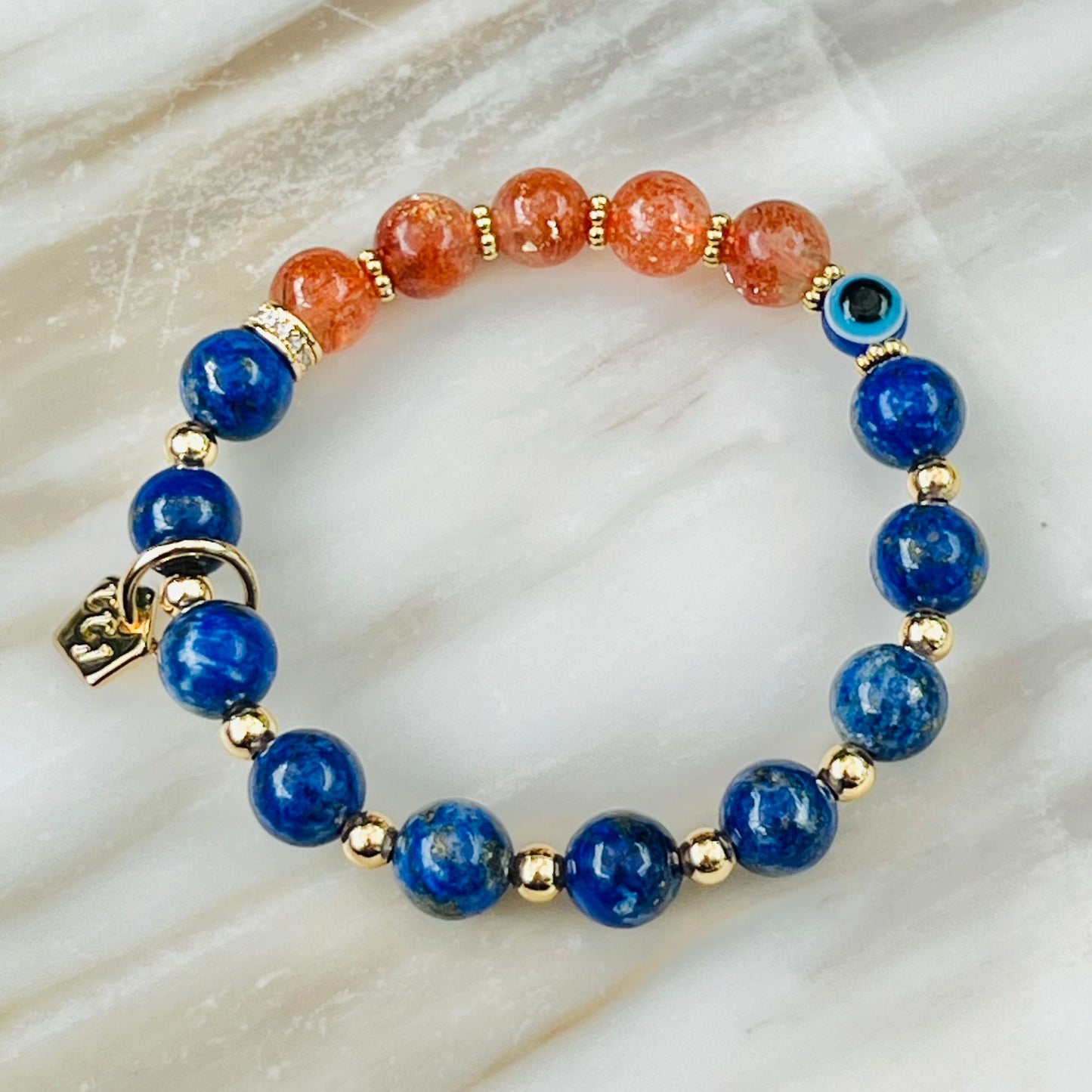Sunstone Happiness & Wisdom Baby Bracelet