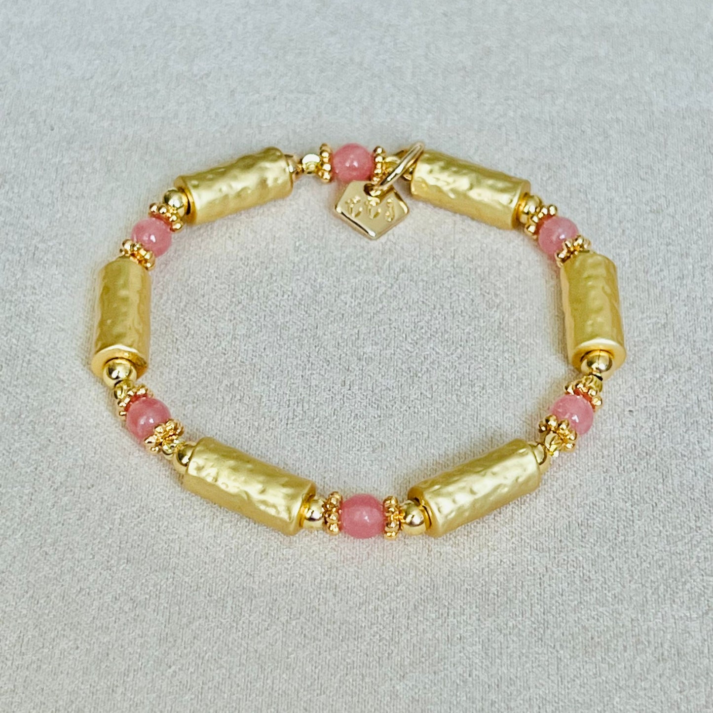 Lucky 6 Rhodochrosite Bracelet