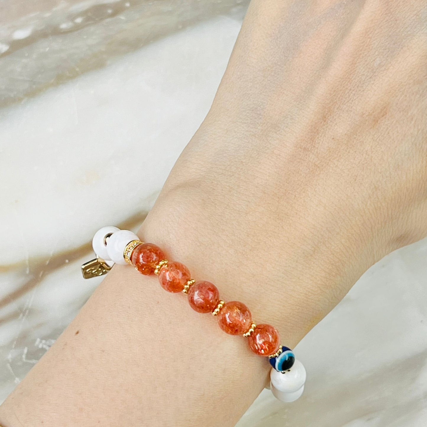 Sunstone Happiness & Manifestation Baby Bracelet