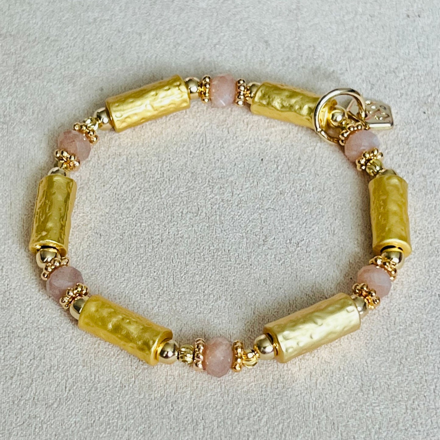 Lucky 6 Sunstone Bracelet