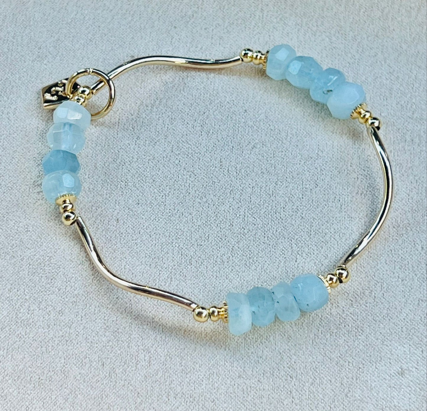 Aquamarine La Grace Bracelet