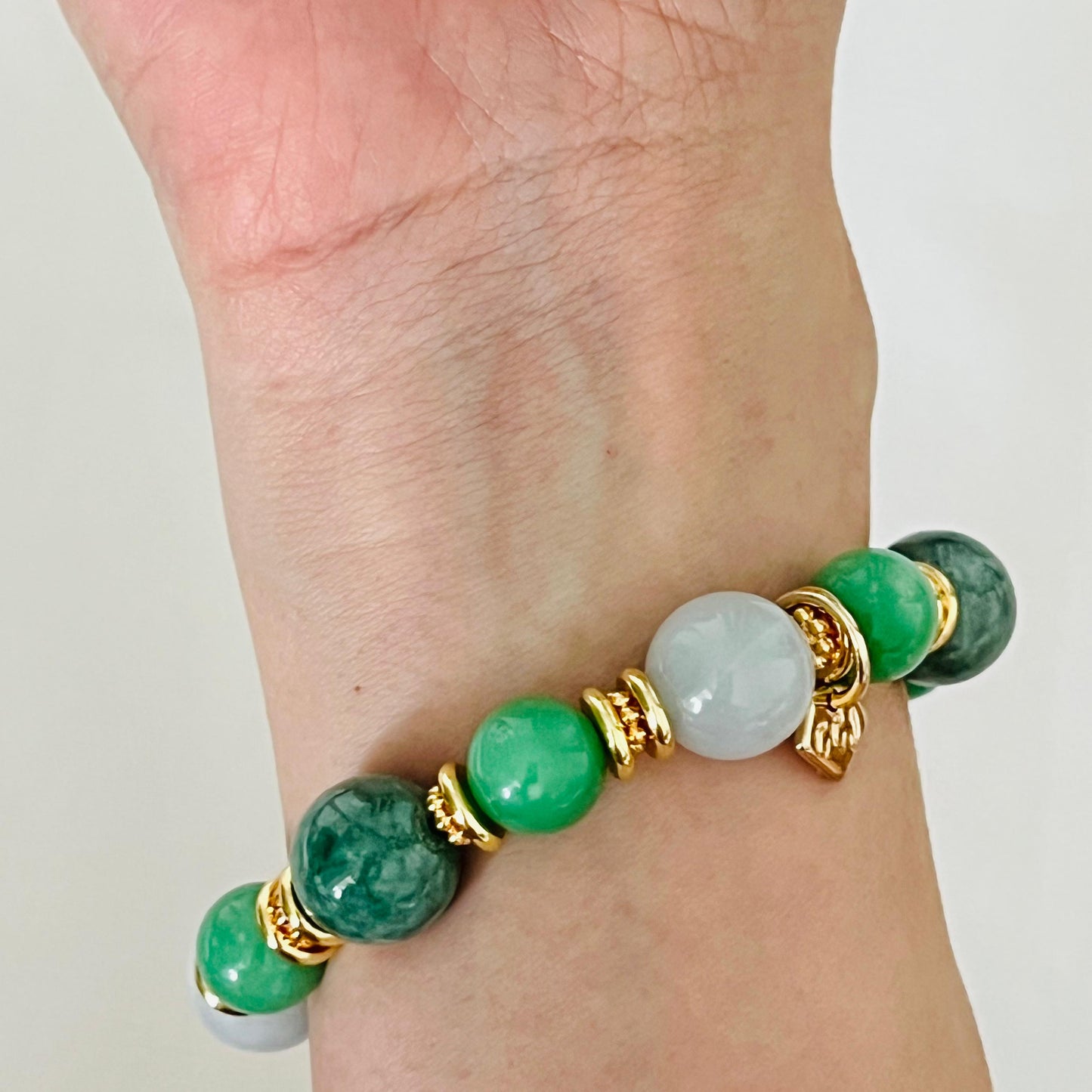 Jade & Variscite Juicy Bracelet