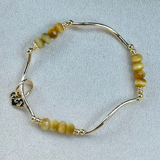 Honey Tigereye Baby La Grace Bracelet