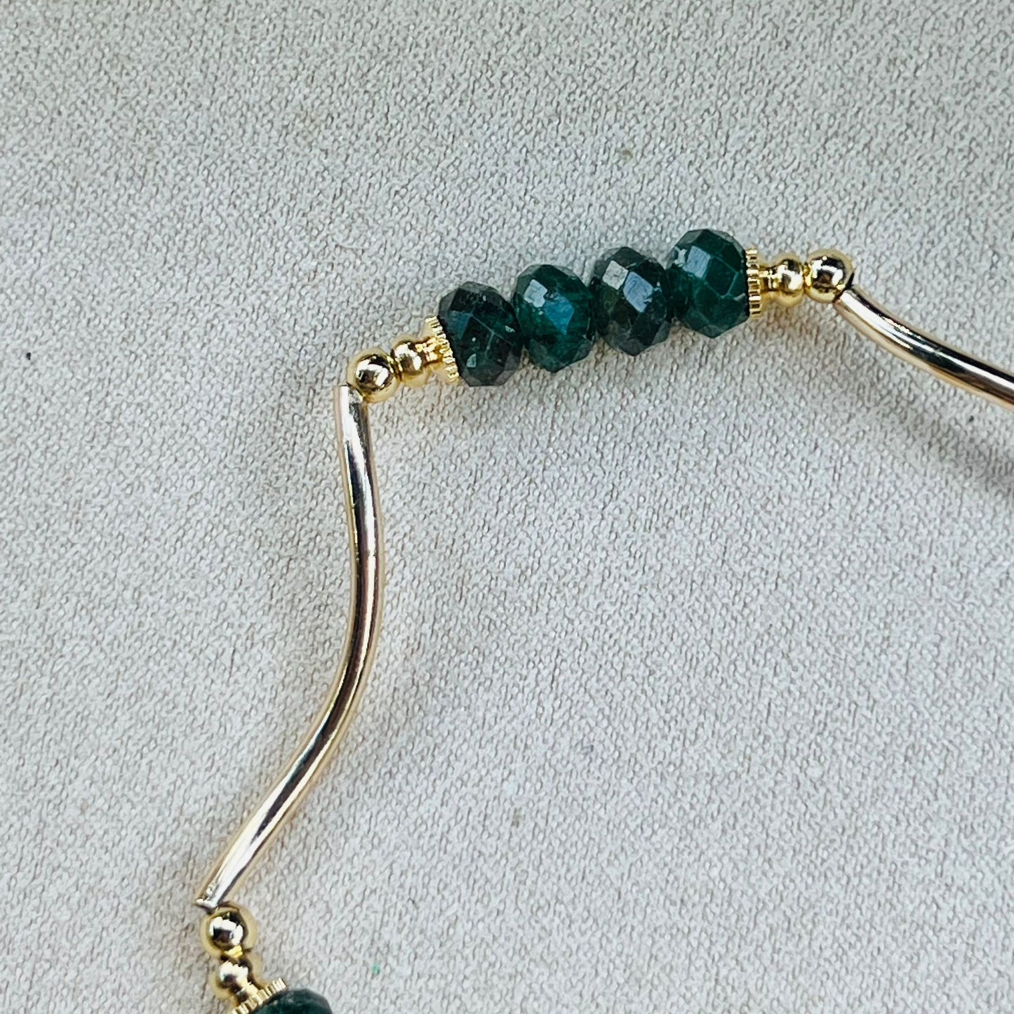 Green Apatite La Grace Bracelet