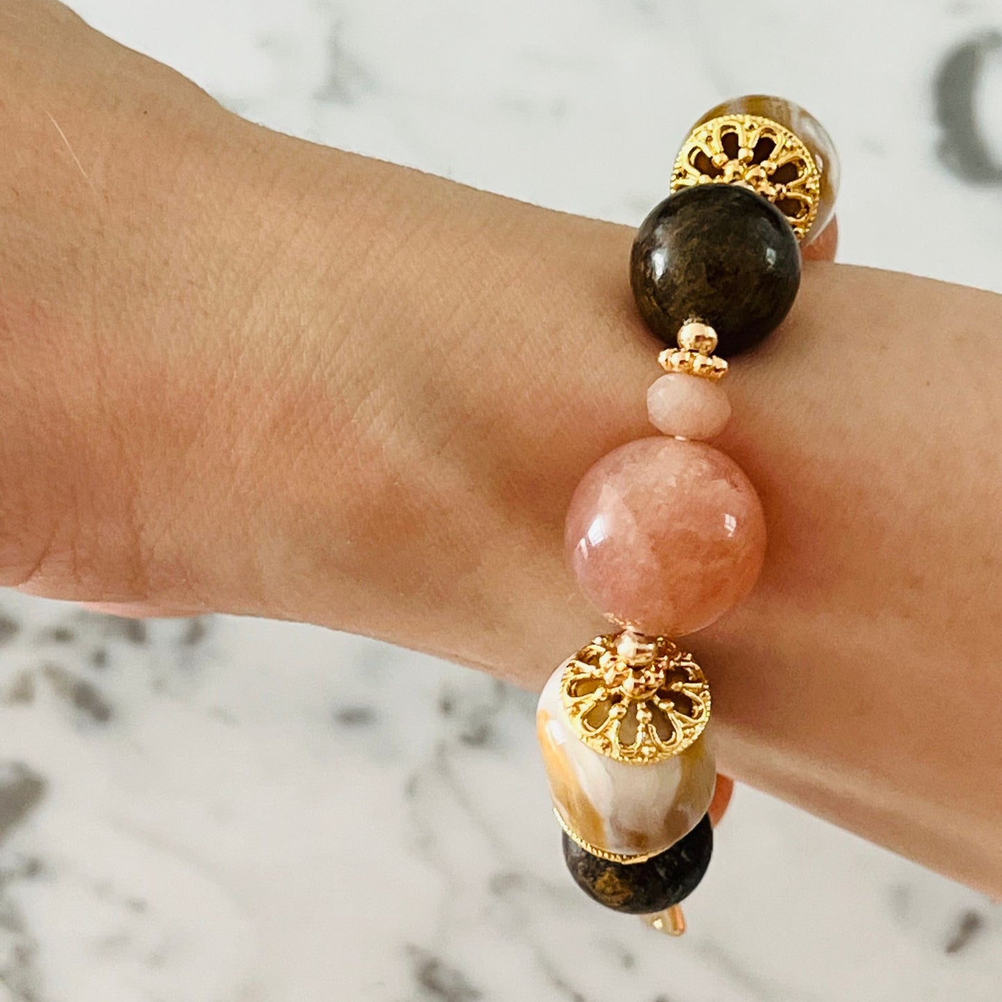 Stability Sunstone Bracelet