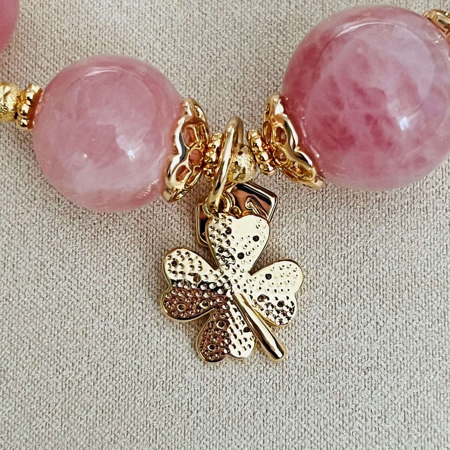 Bling Lucky Clover Charm