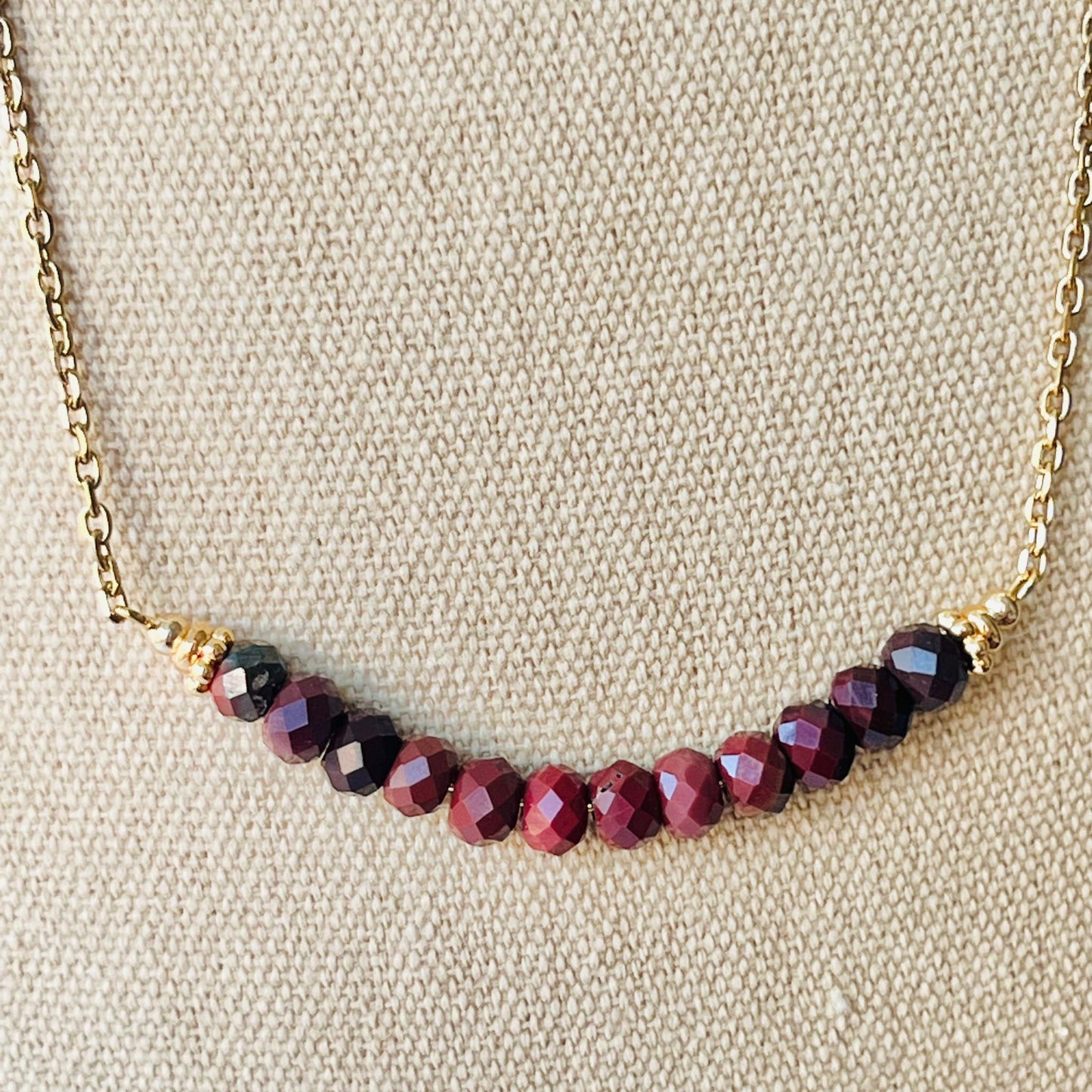 Mookaite Moon Necklace