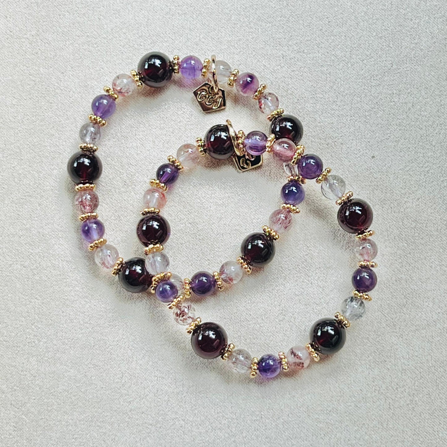 Super7 & Garnet Bracelet
