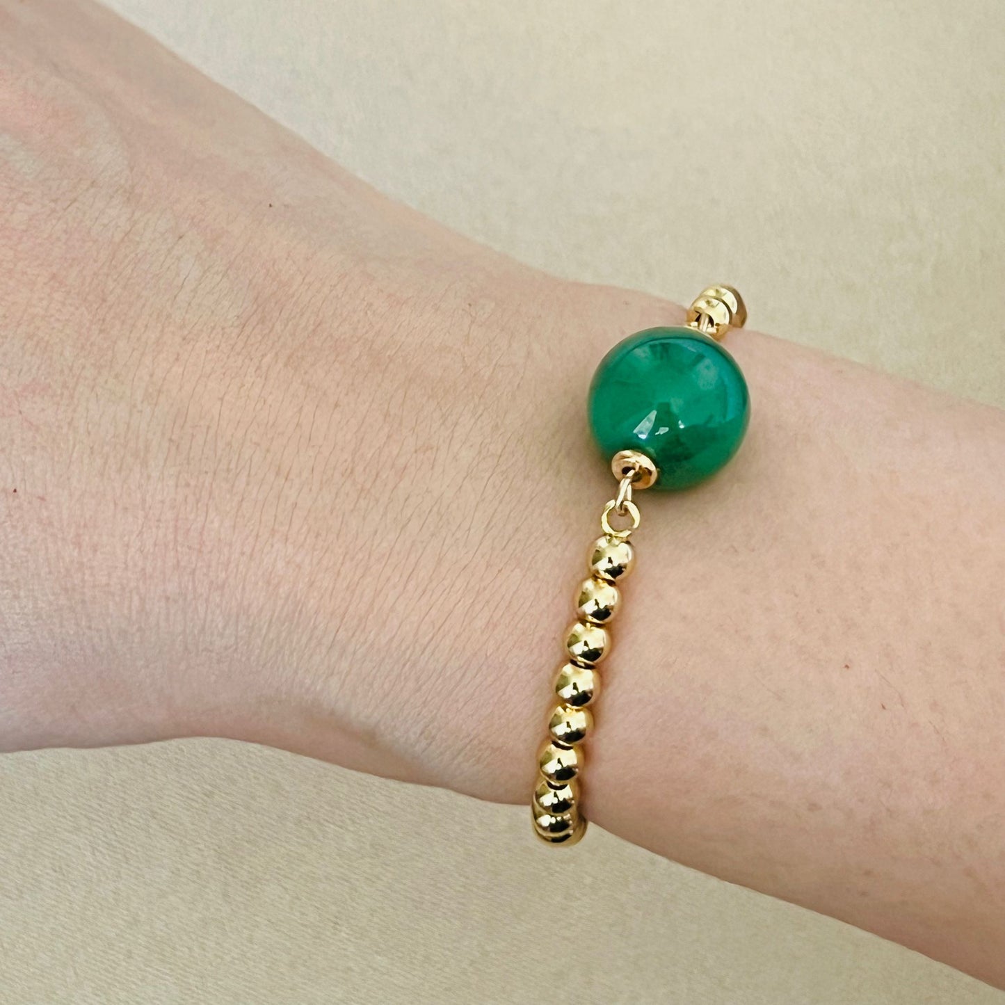 Chrysoprase La Forma Bracelet