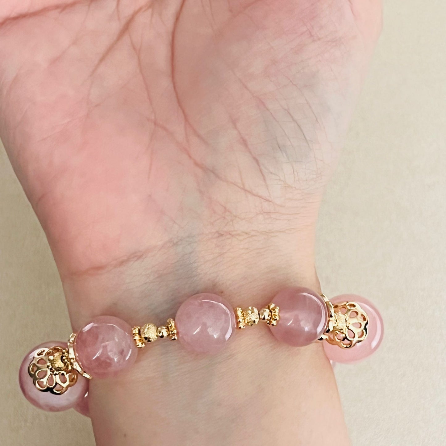 Madagascar Rose Quartz Supreme Bracelet