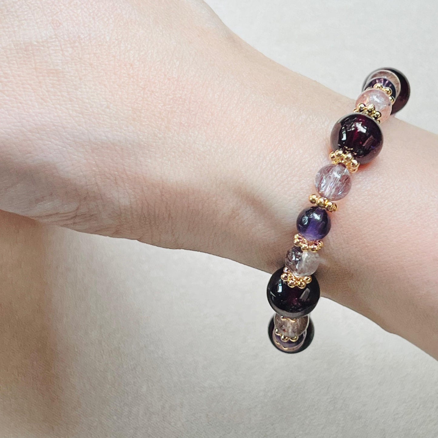Super7 & Garnet Bracelet