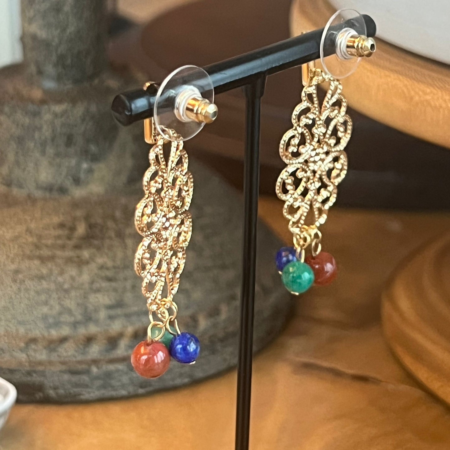 Filigree Rainbow Earrings