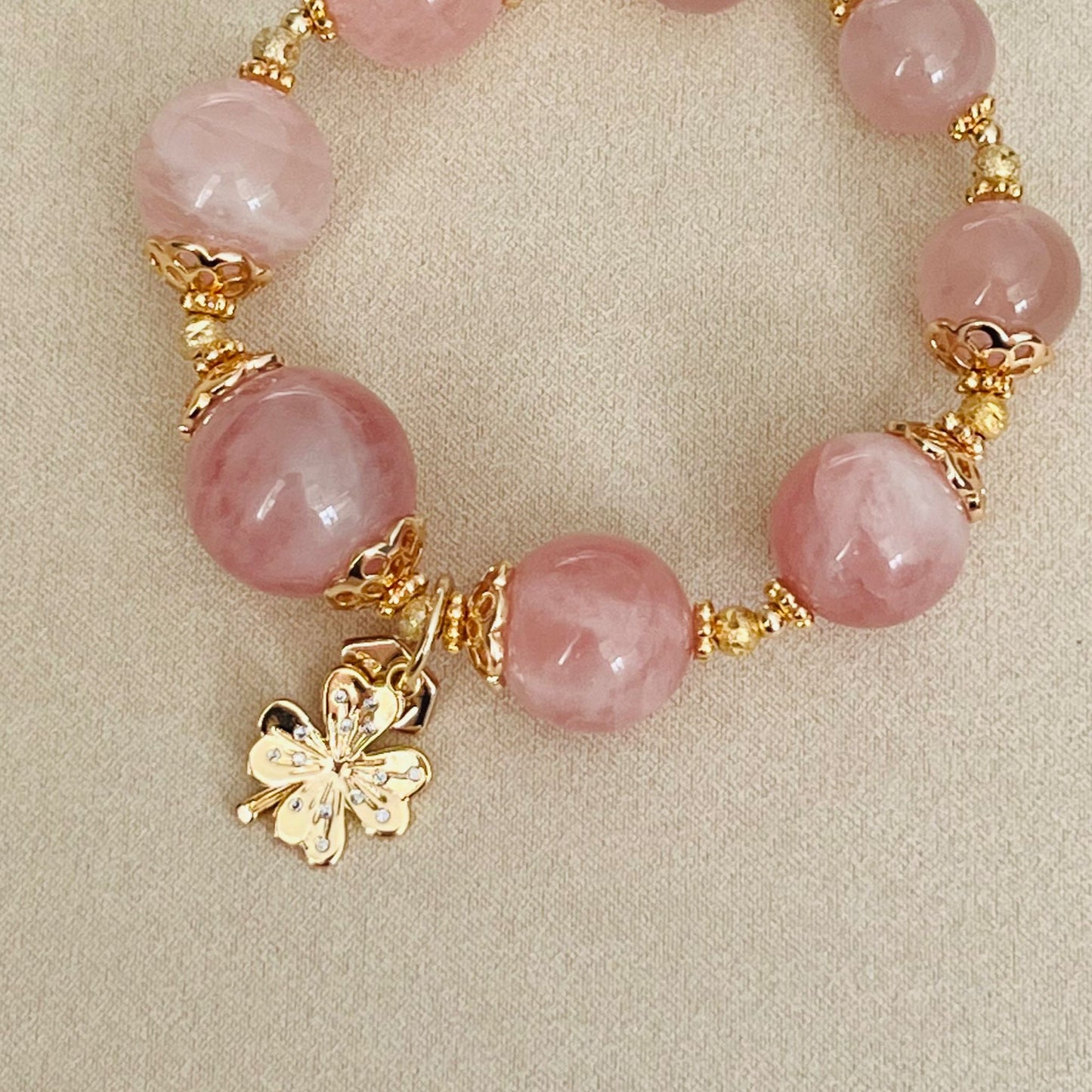 Bling Lucky Clover Charm