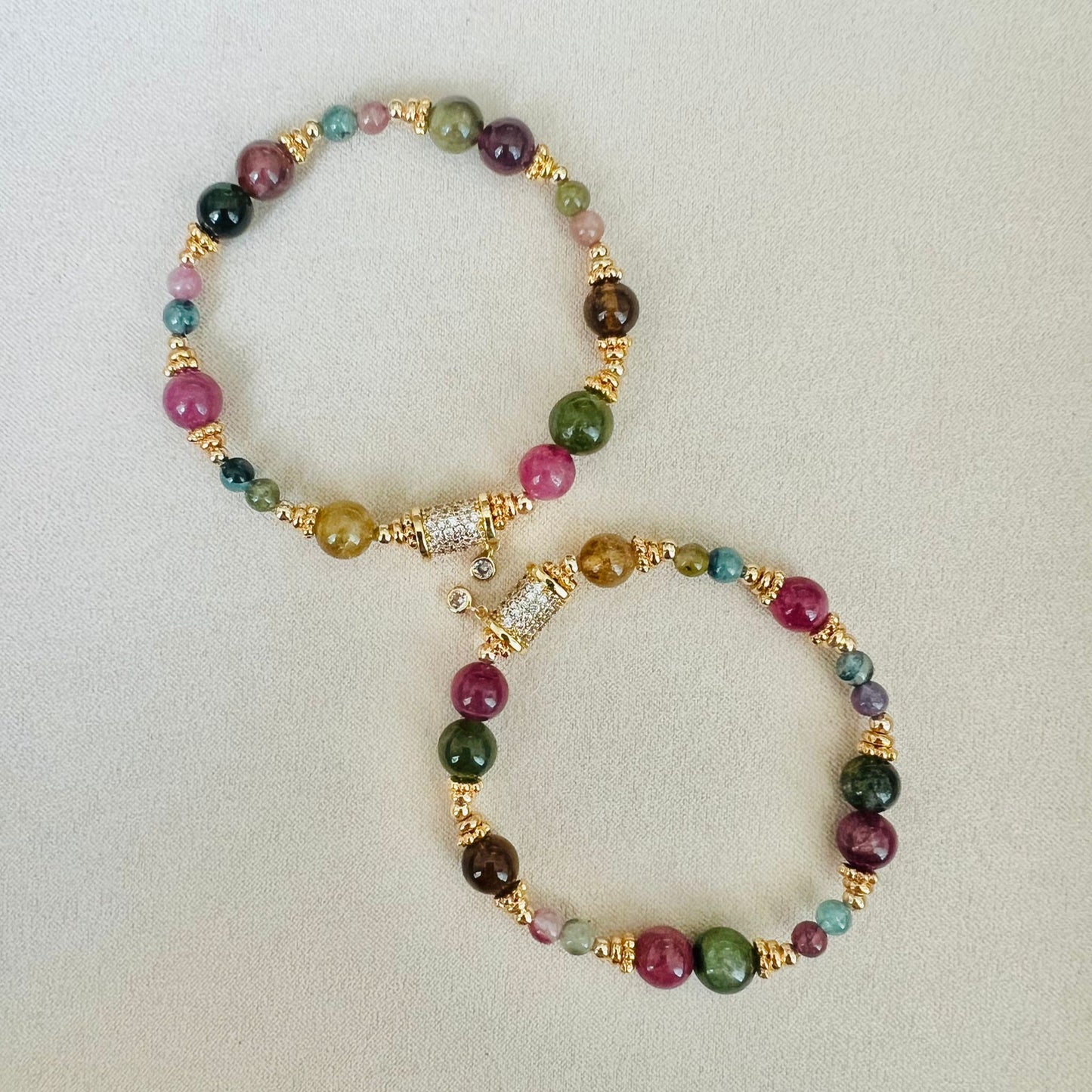 Rainbow Tourmaline Bracelet