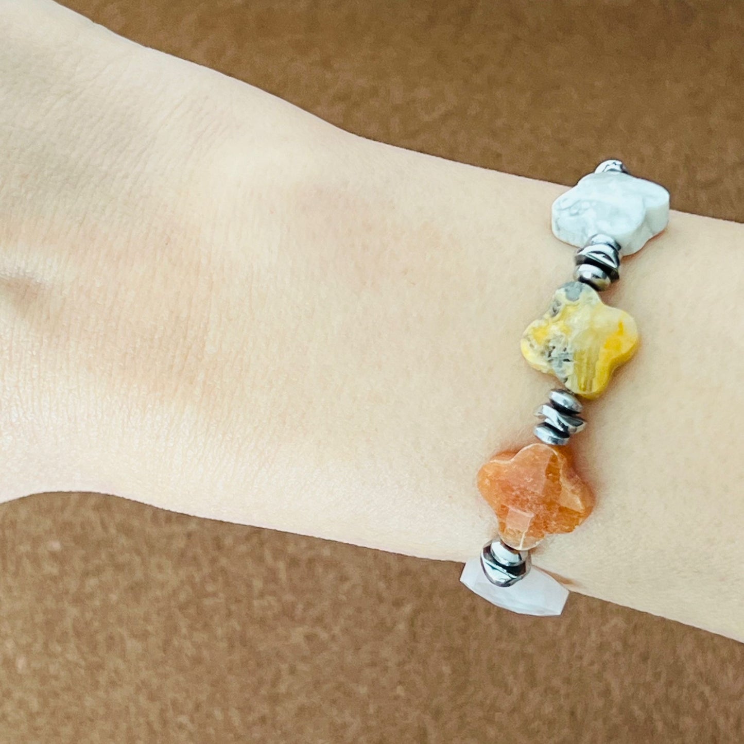 Clouds & Sunshine Clover Baby Bracelet SHW