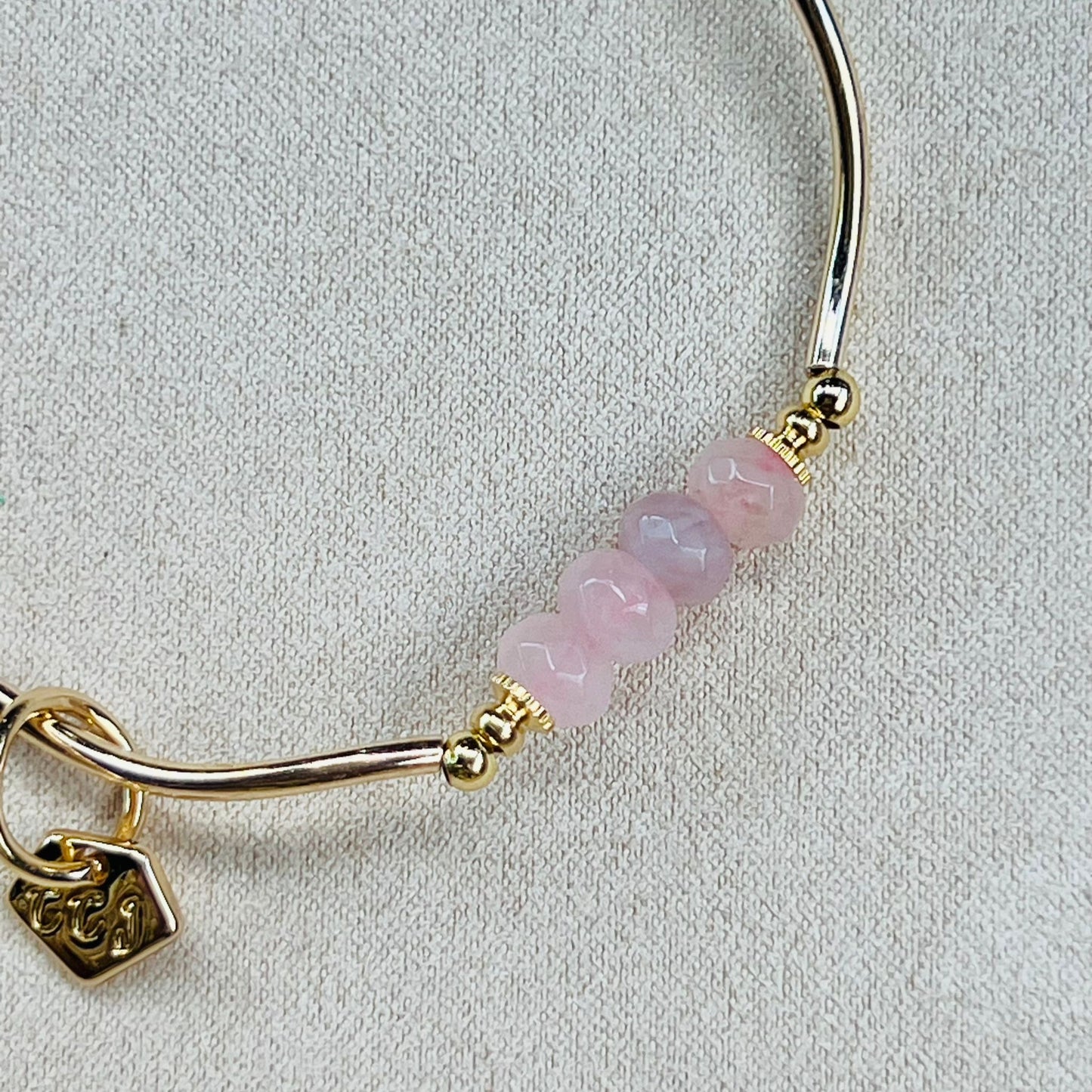 Rose Quartz La Grace Bracelet