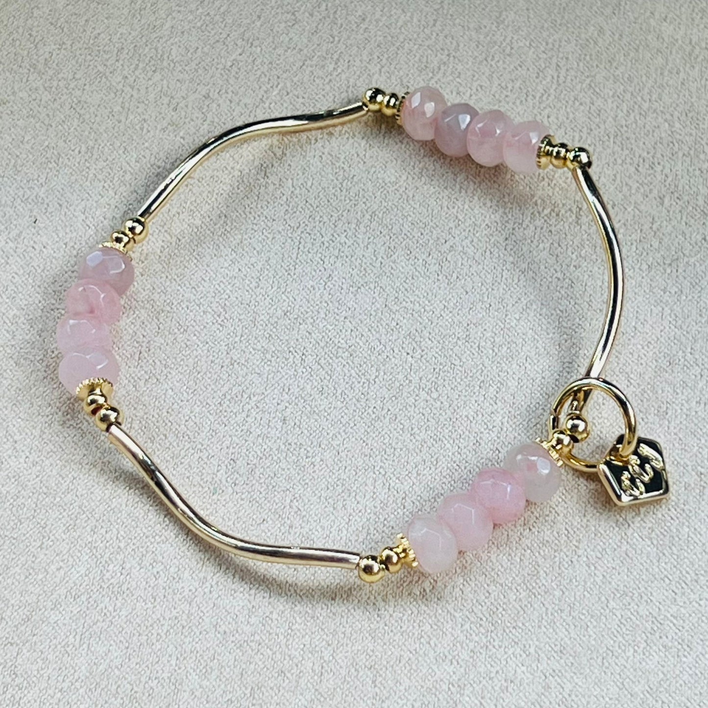 Rose Quartz La Grace Bracelet