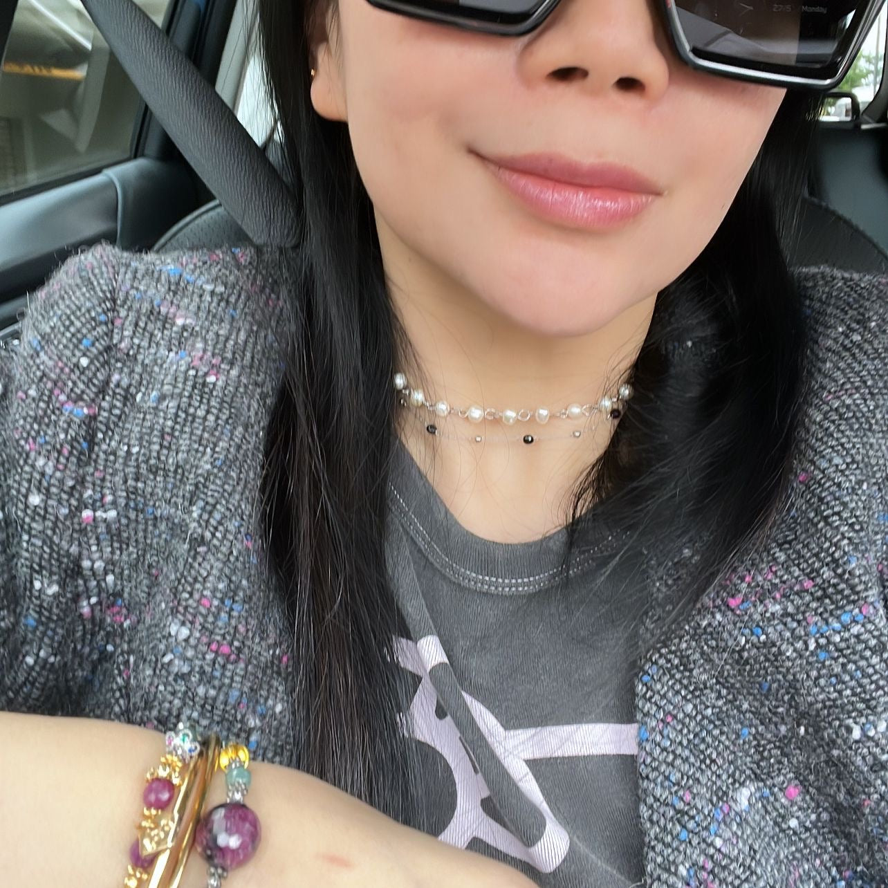 Baroque Pearl Choker Necklace SHW