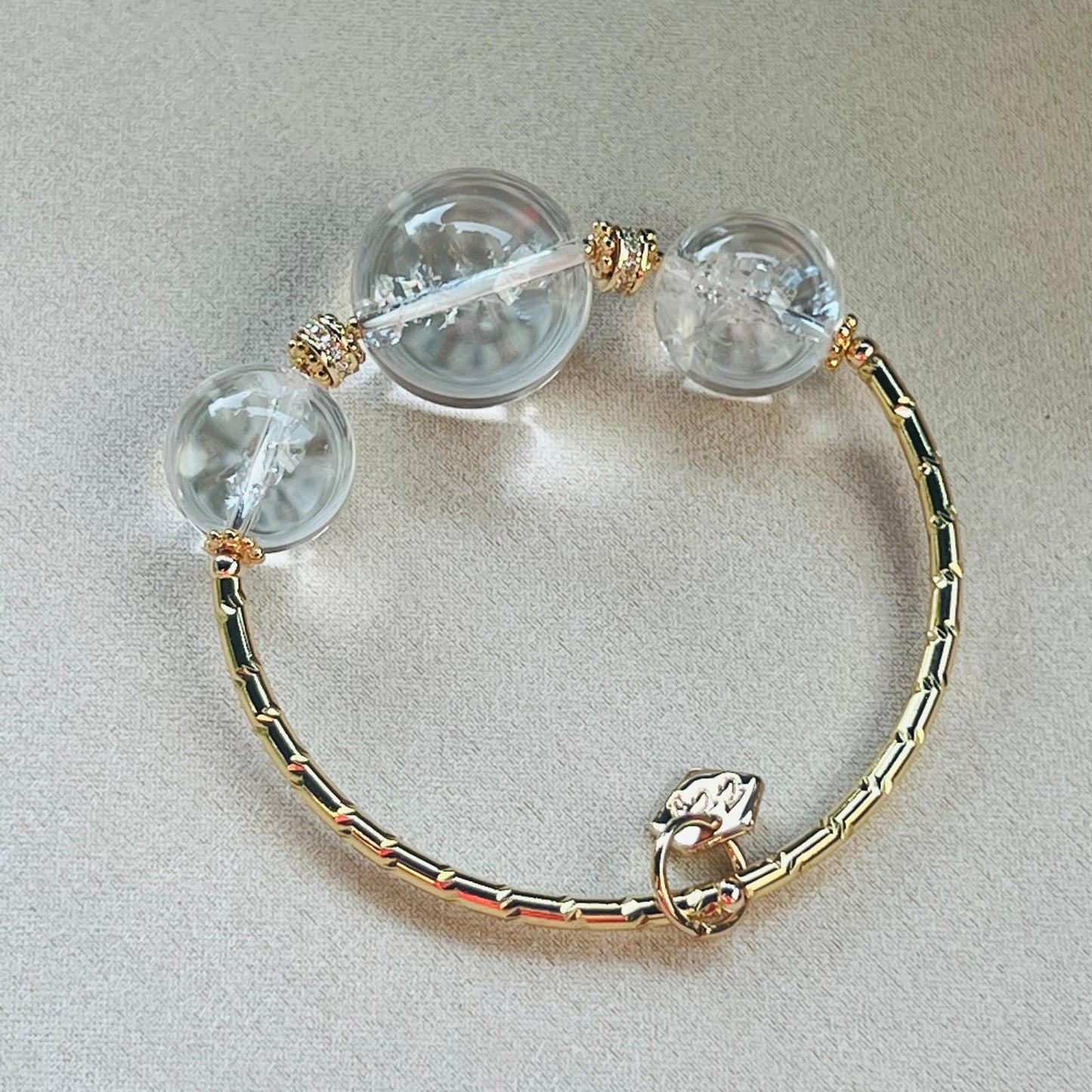 Heavenly Himalayan Quartz Diadem Bracelet