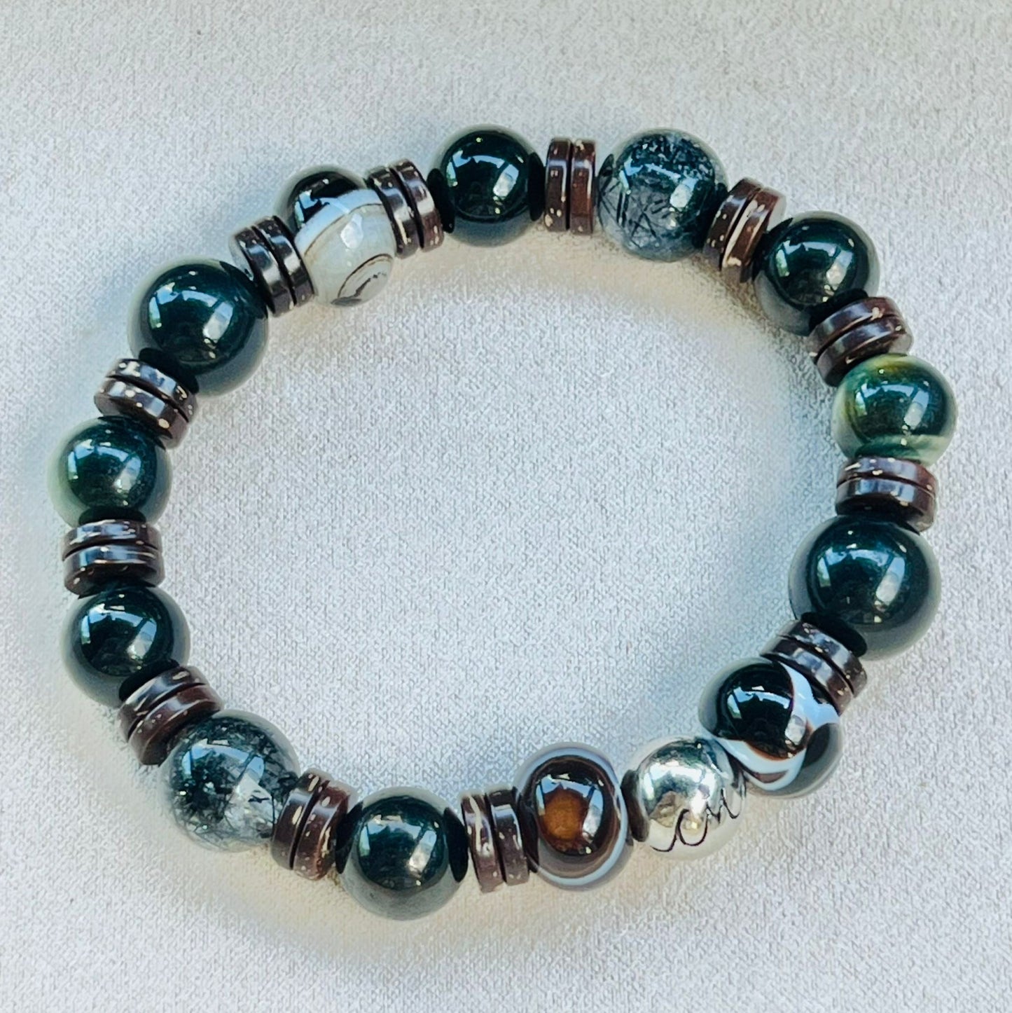 Luxury Protective Blacks Men Bracelet
