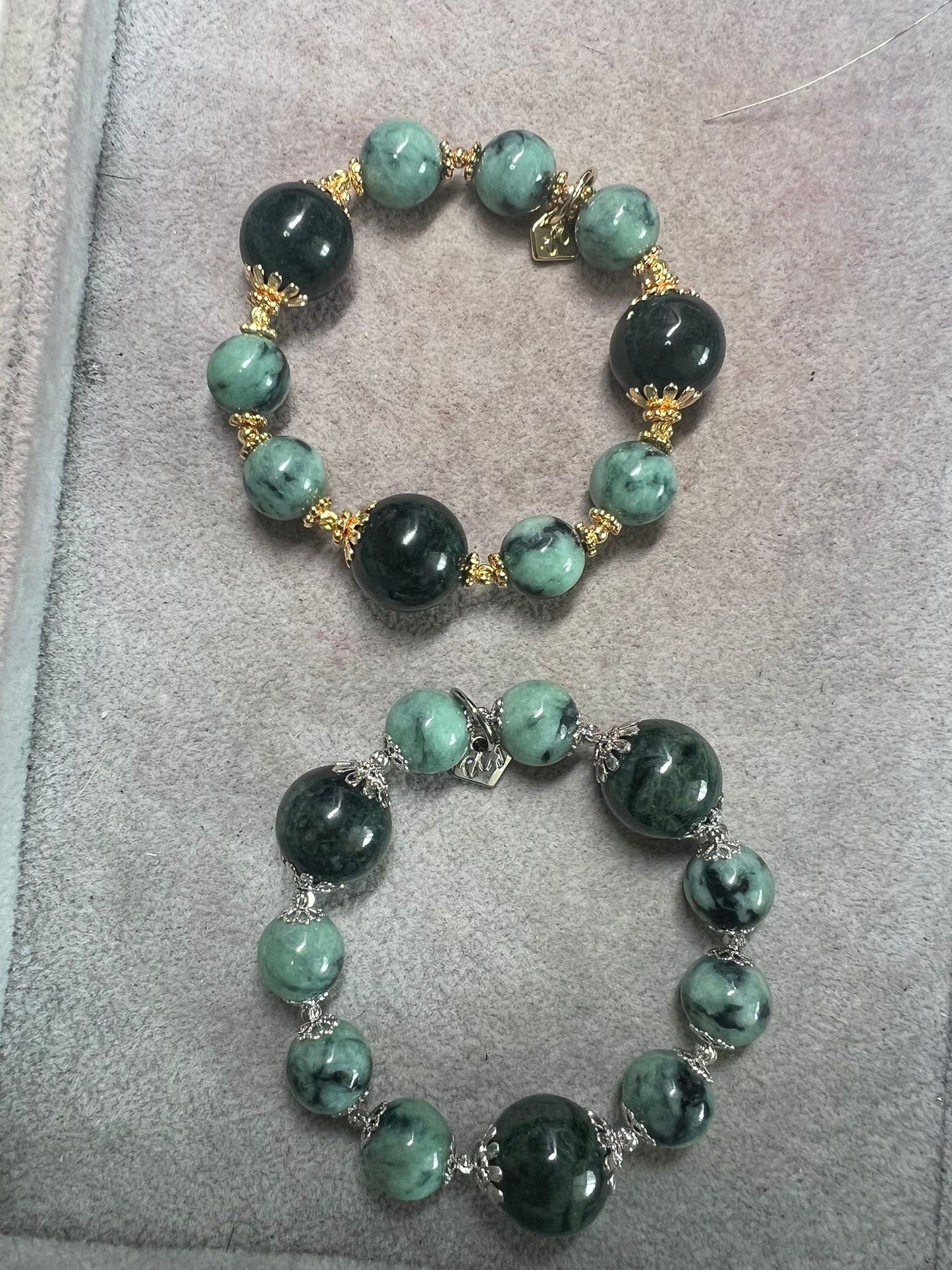 Watercolor Jade Bracelet SHW