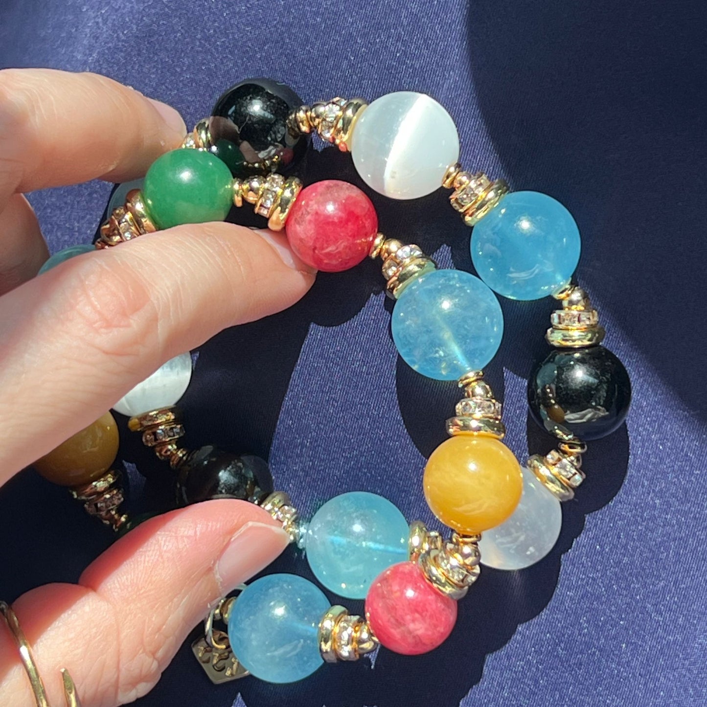 Aquamarine Abundance & Joy Bracelet