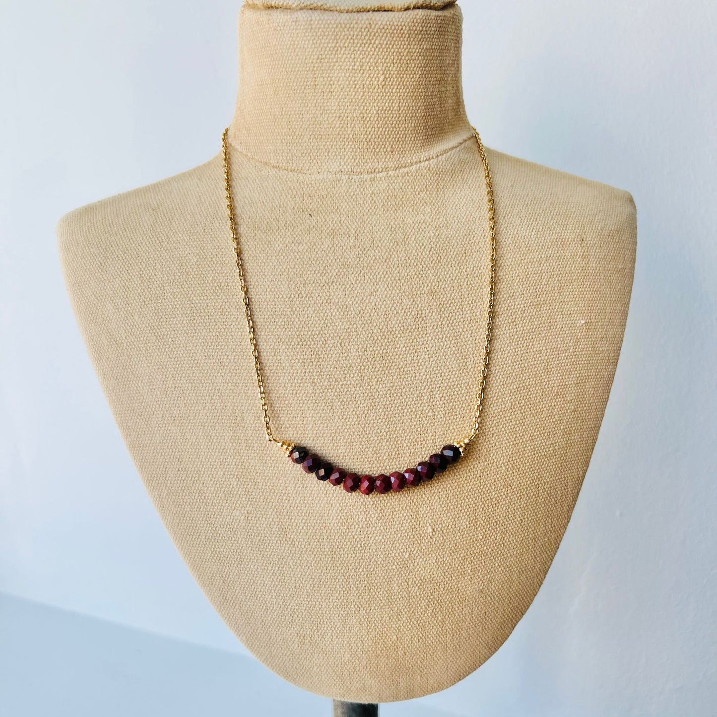 Mookaite Moon Necklace