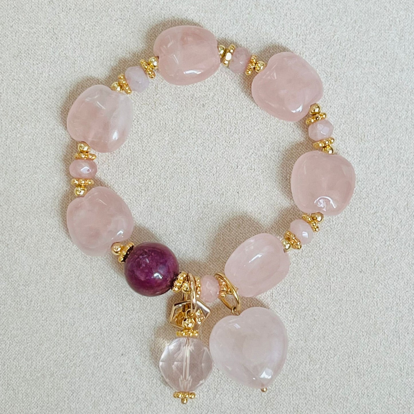 Ruby Apple Of My Eye Bracelet GHW