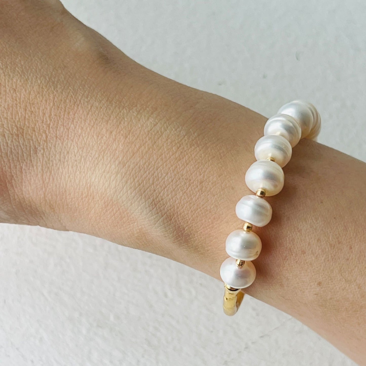 Baby White Pearl Diadem Bracelet