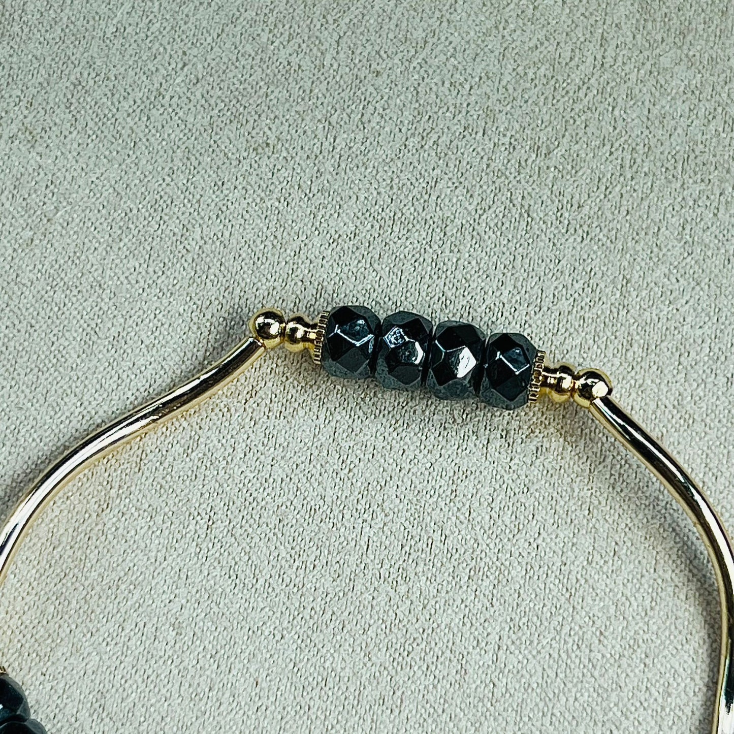 Hematite La Grace Bracelet