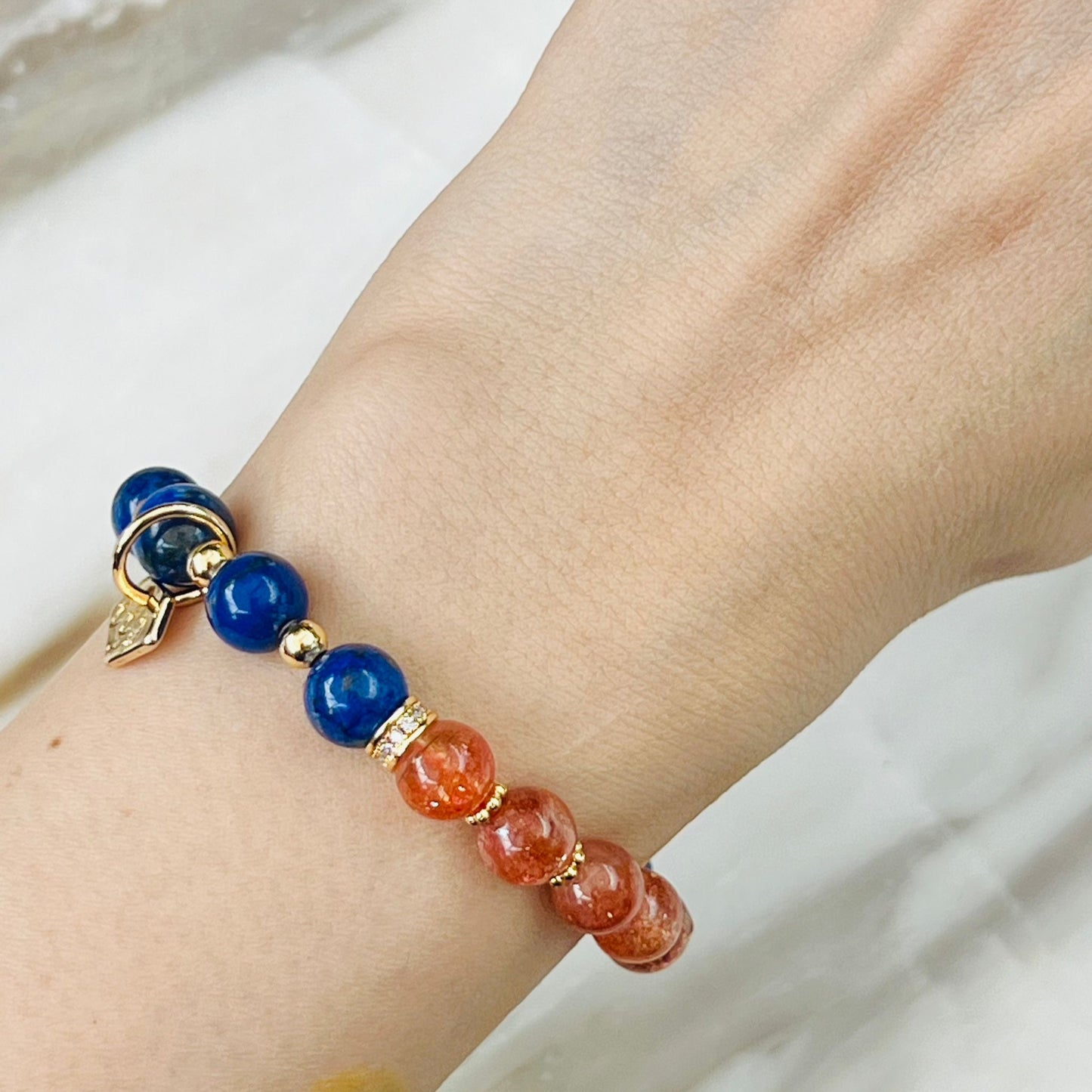Sunstone Happiness & Wisdom Baby Bracelet