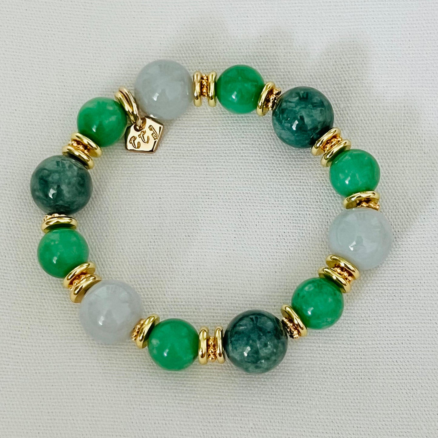 Jade & Variscite Juicy Bracelet