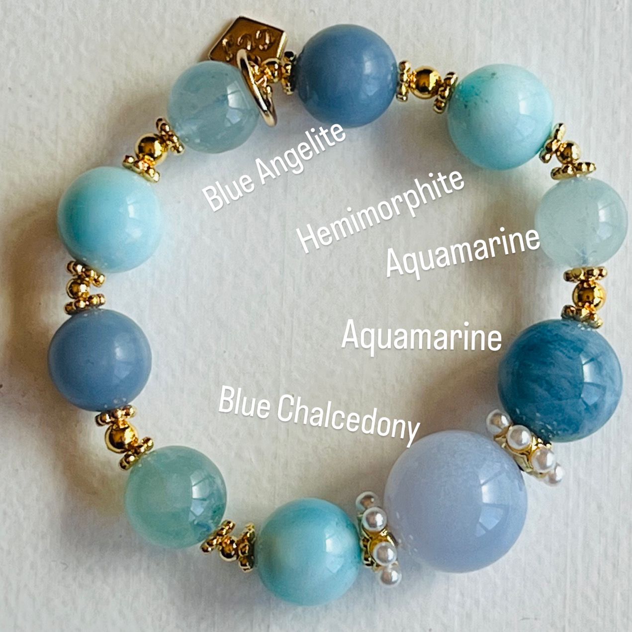 Azure Garden Crown Bracelet