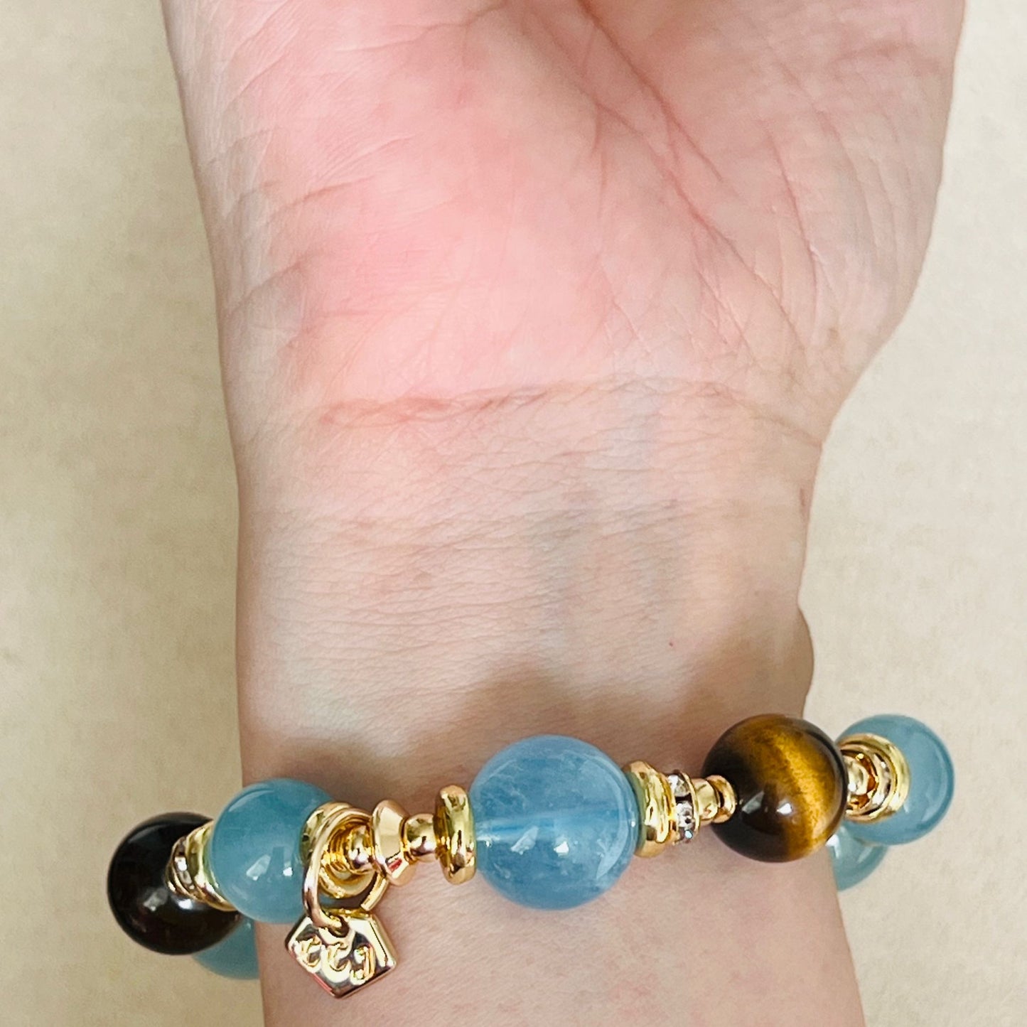 Oh-So-Confident Aquamarine Bracelet