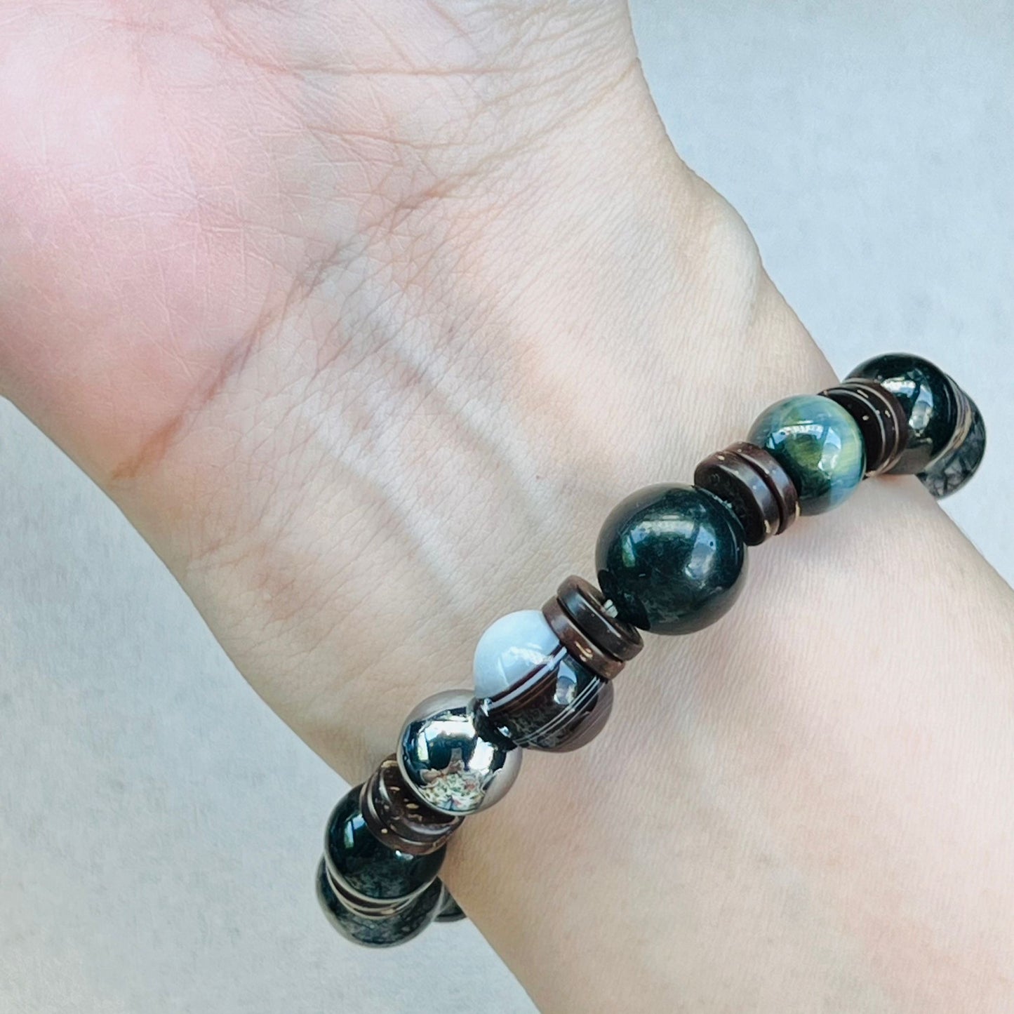 Luxury Protective Blacks Men Bracelet
