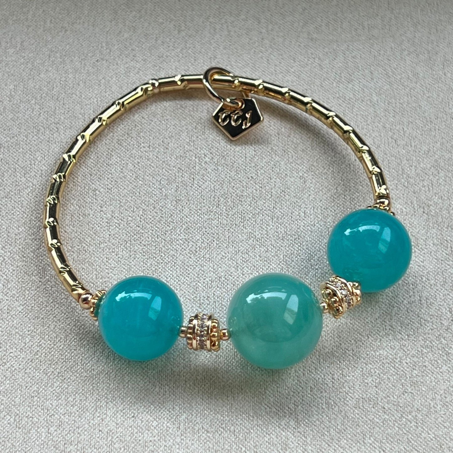 Amazing Amazonite Diadem Bracelet