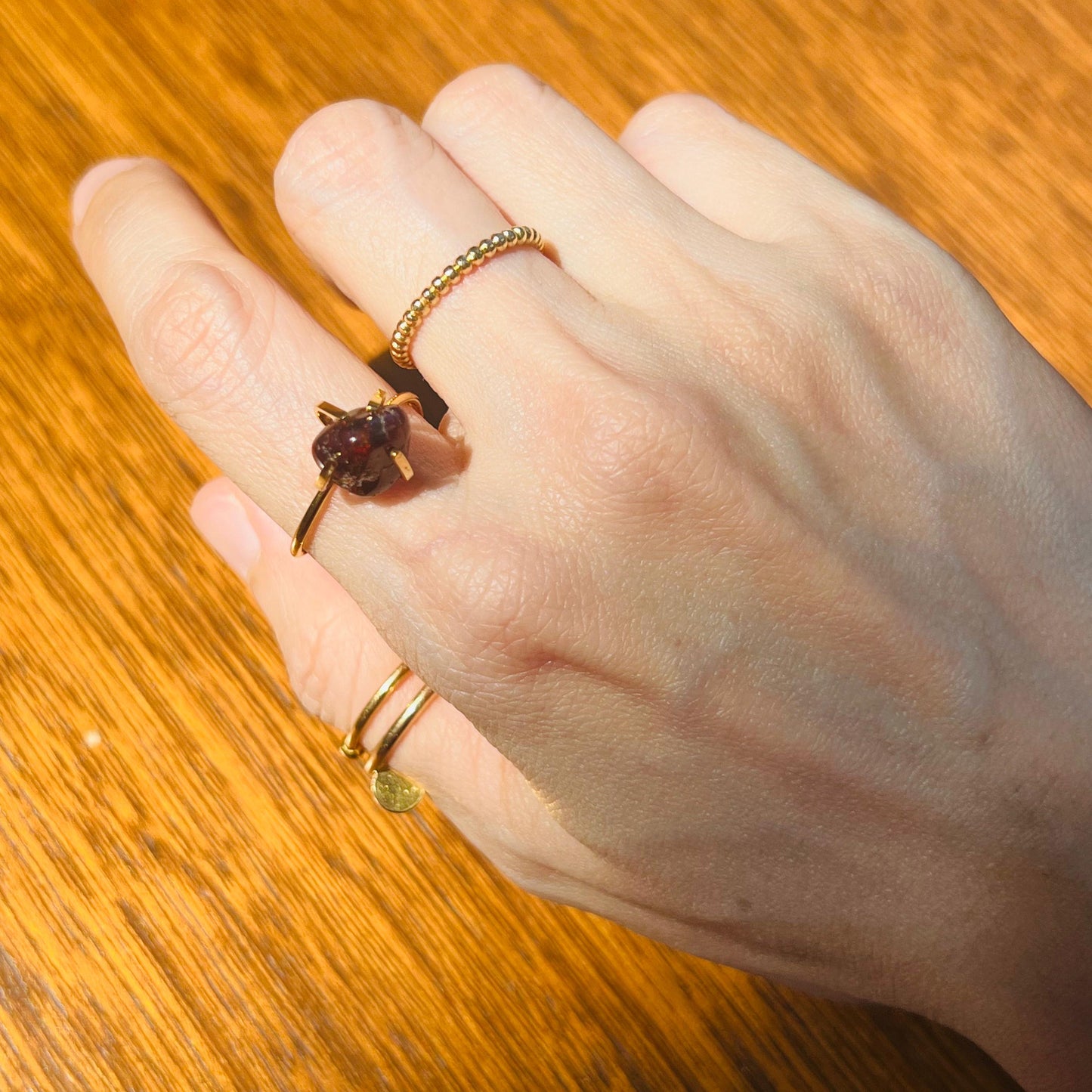 Garnet Ring