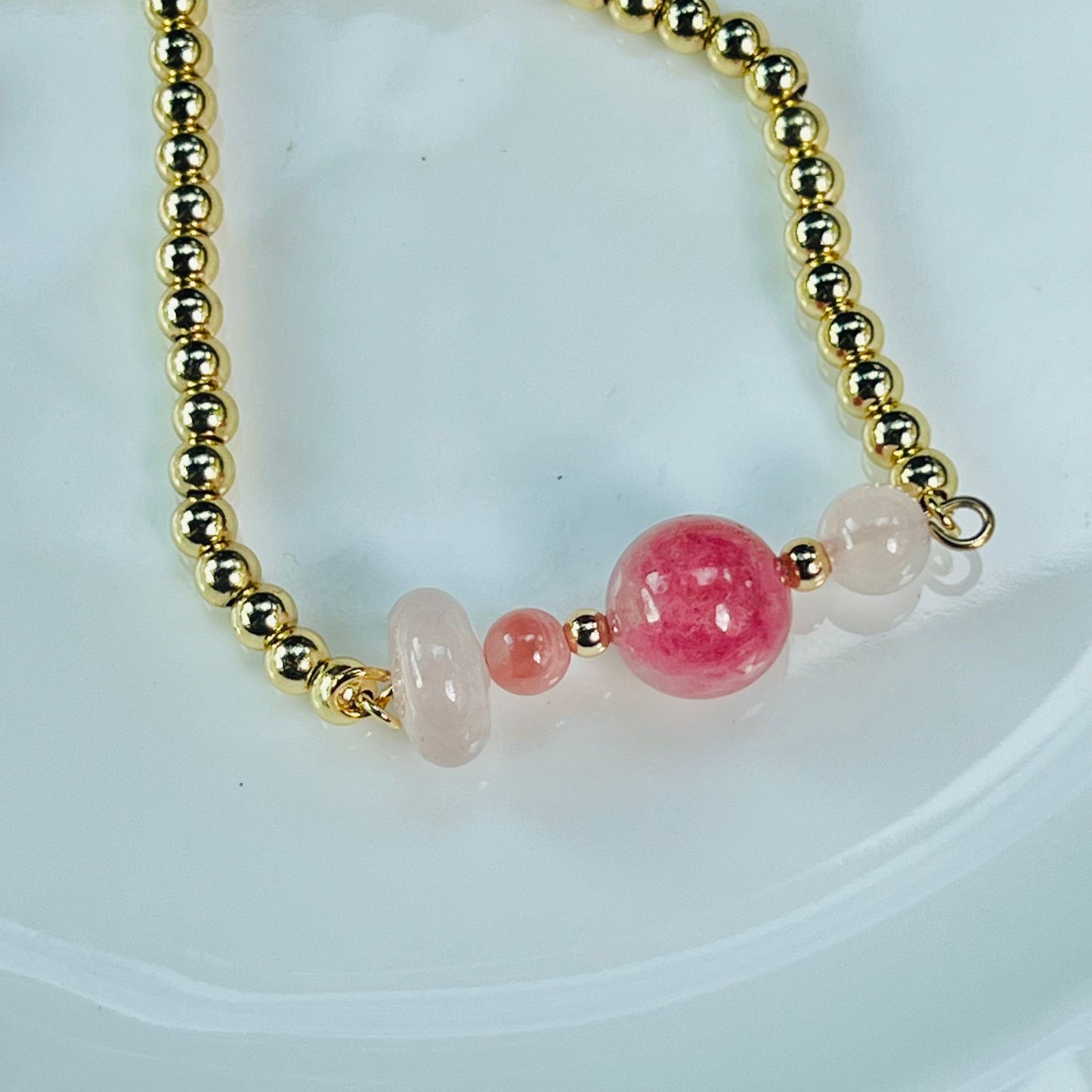 Peppy Pinks La Forma Bracelet