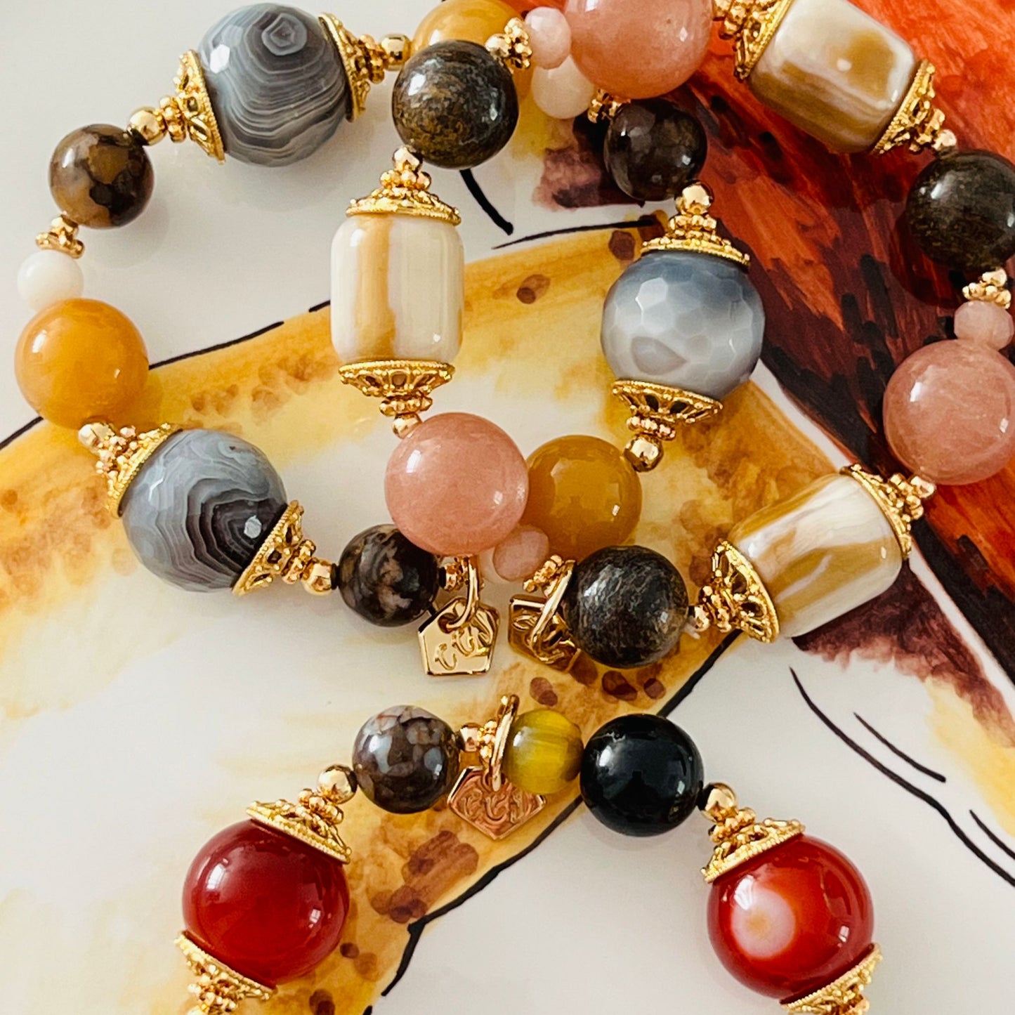 Stability Sunstone Bracelet