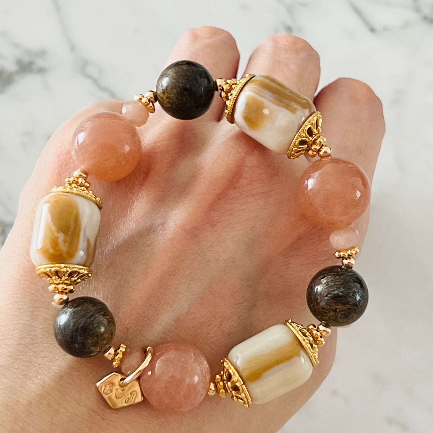 Stability Sunstone Bracelet
