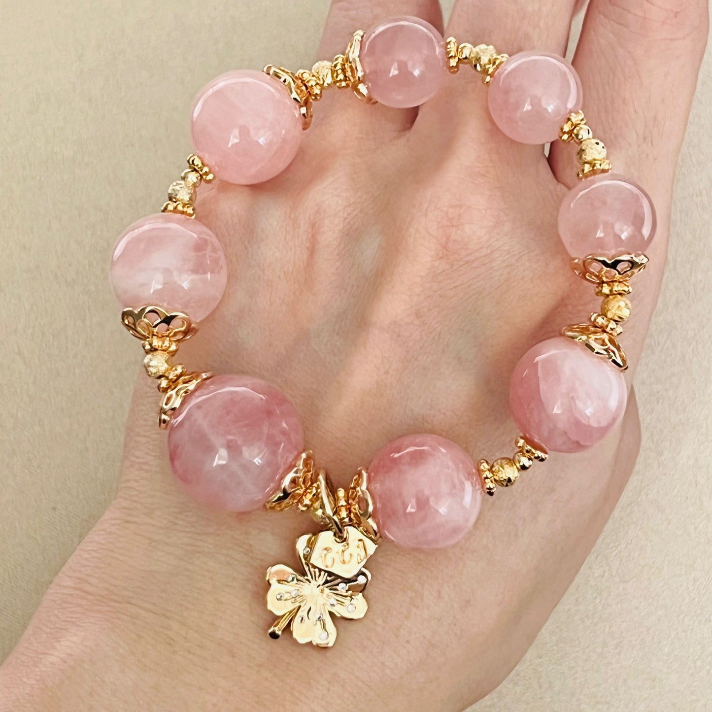 Madagascar Rose Quartz Supreme Bracelet