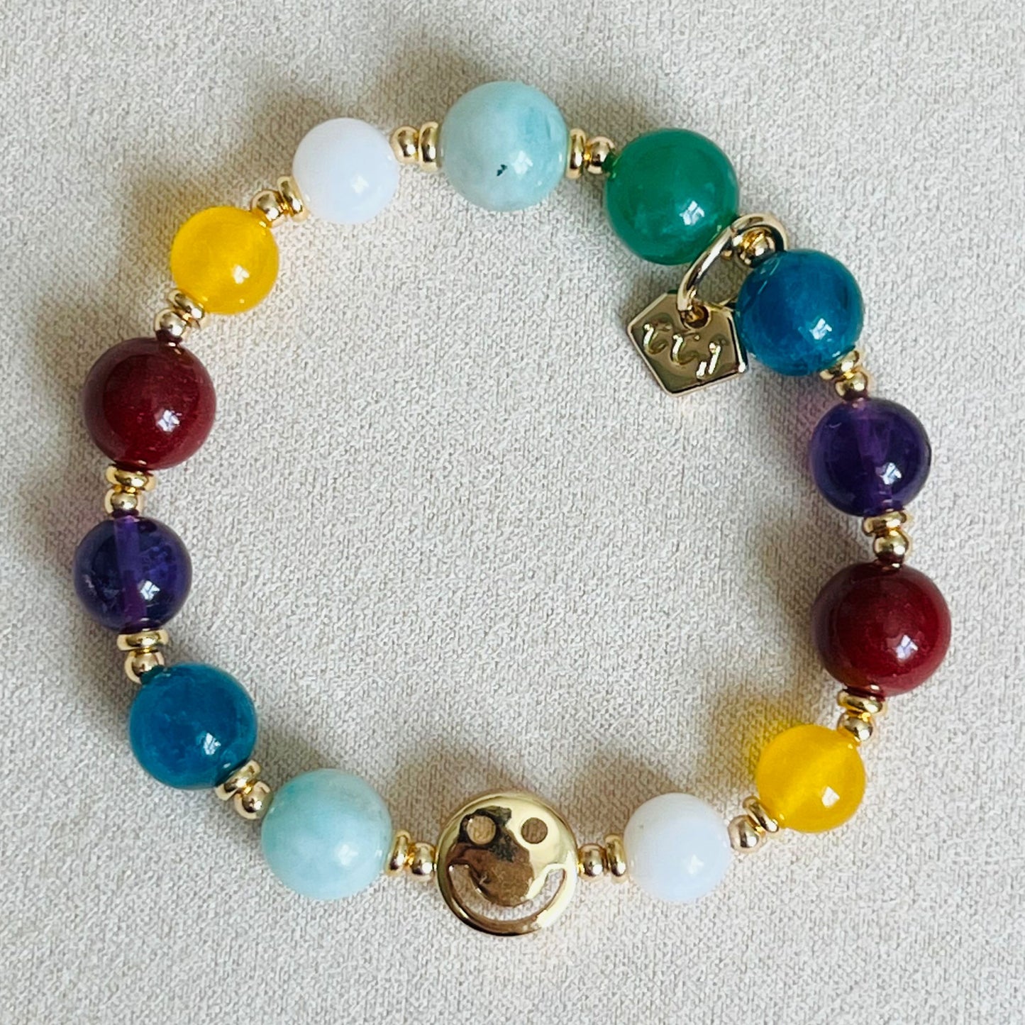 Smile! Rainbow Bracelet