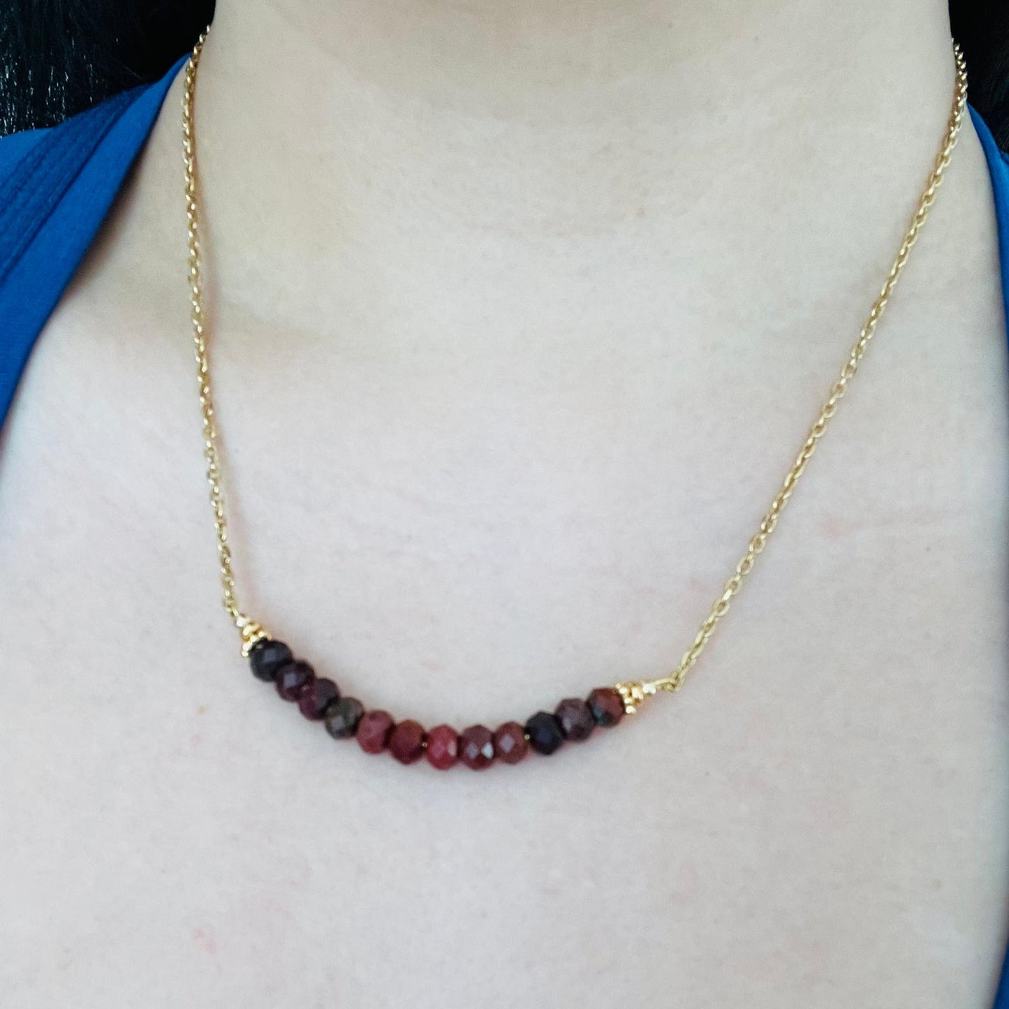 Mookaite Moon Necklace