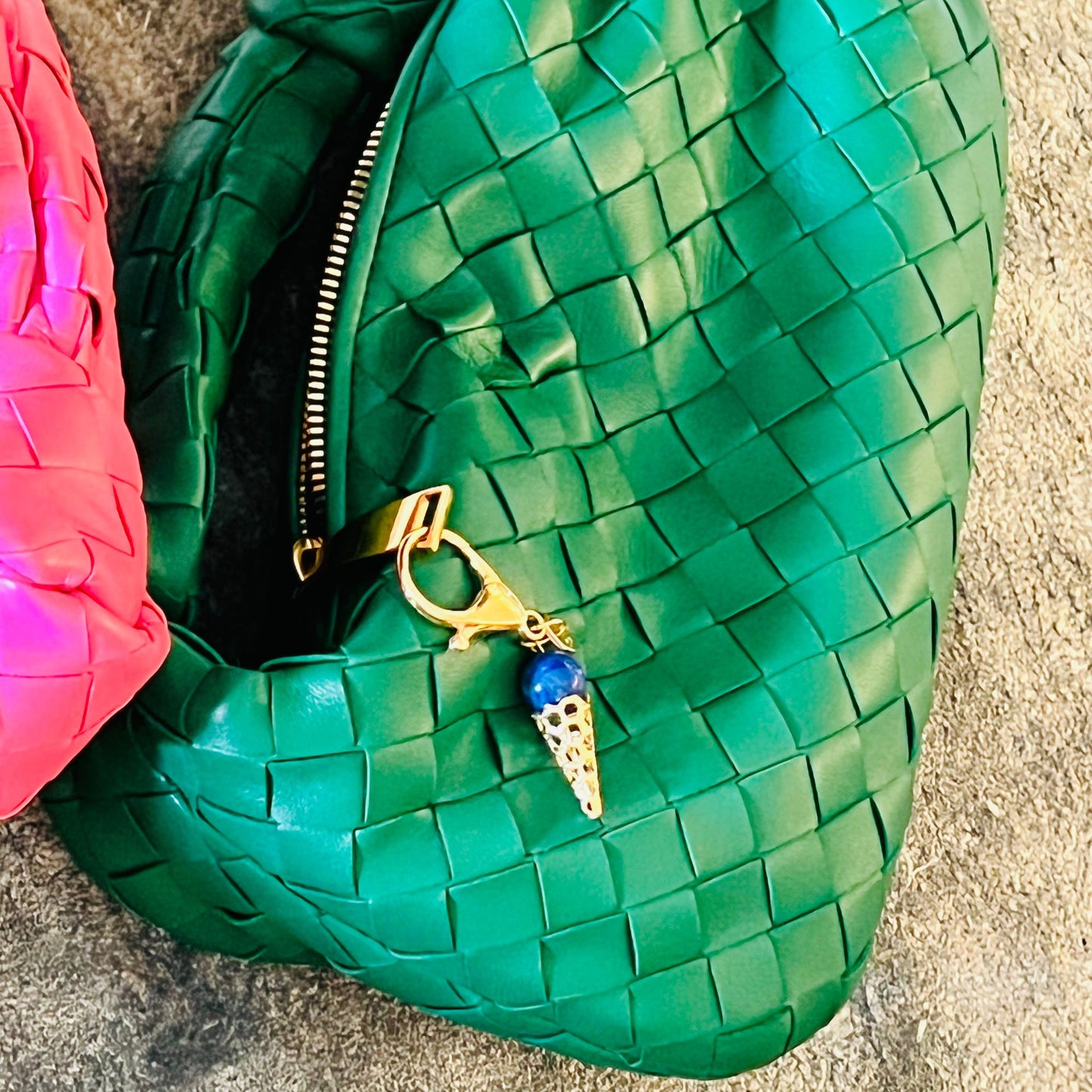 Ice Cream Vivid Gemstone Bag charms