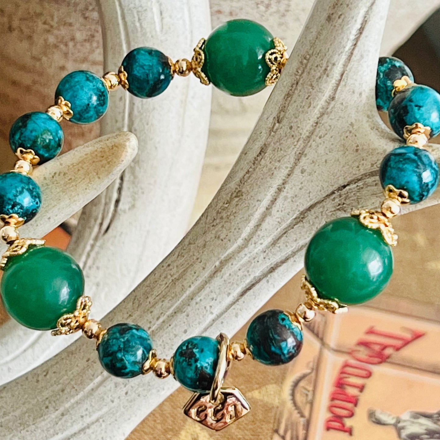 Baby Turquoise & Aventurine Bracelet