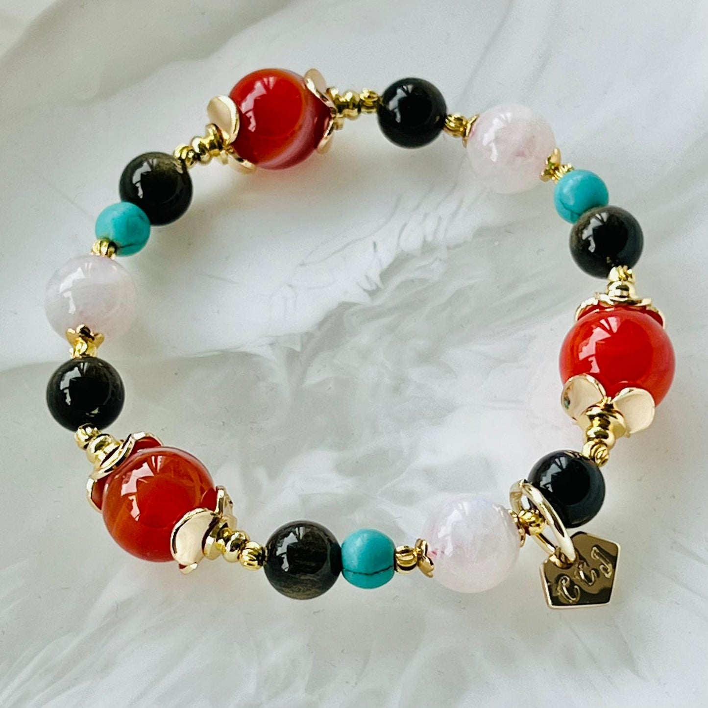 Pocahontas Carnelian GHW Bracelet